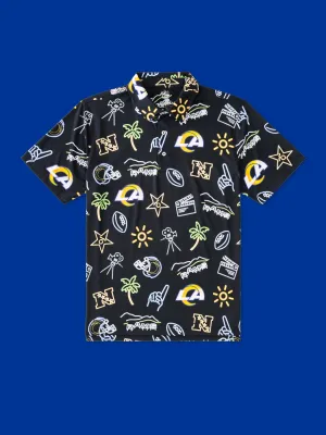 The Neon Rams (NFL Performance Polo)