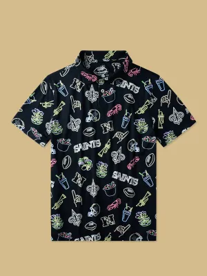 The Neon Saints (NFL Boys Performance Polo)