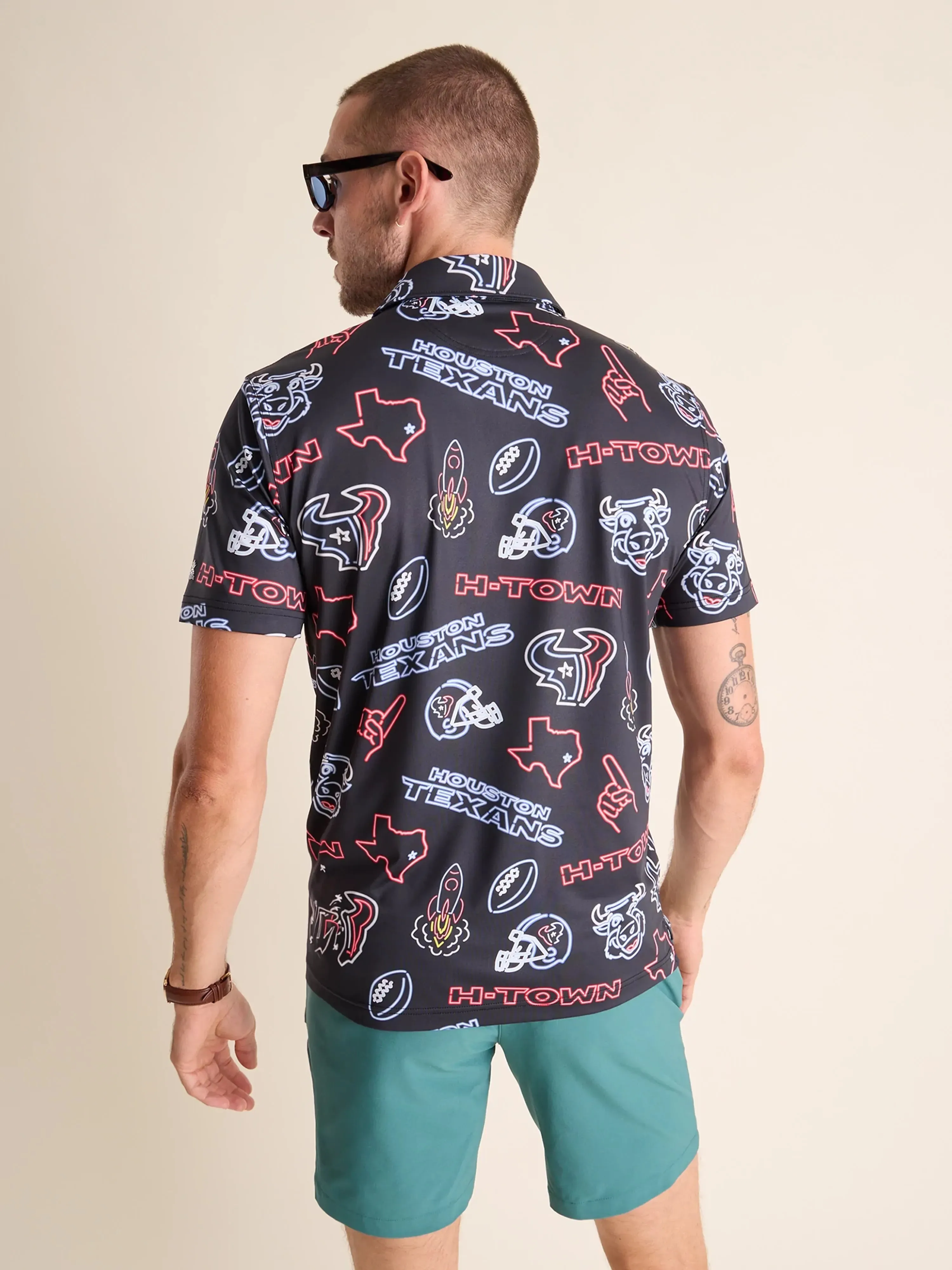 The Neon Texans (NFL Performance Polo)
