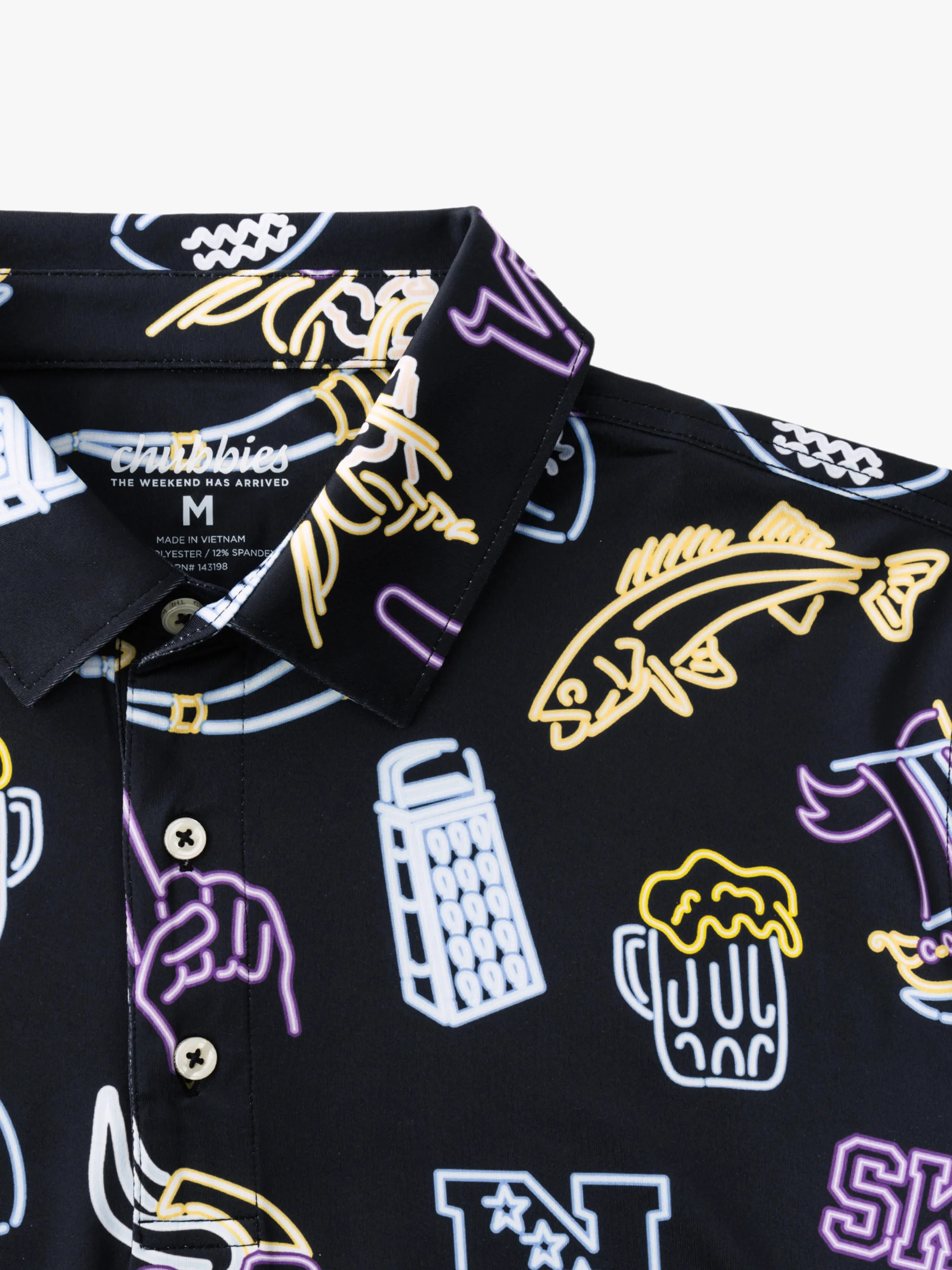 The Neon Vikings (NFL Performance Polo)
