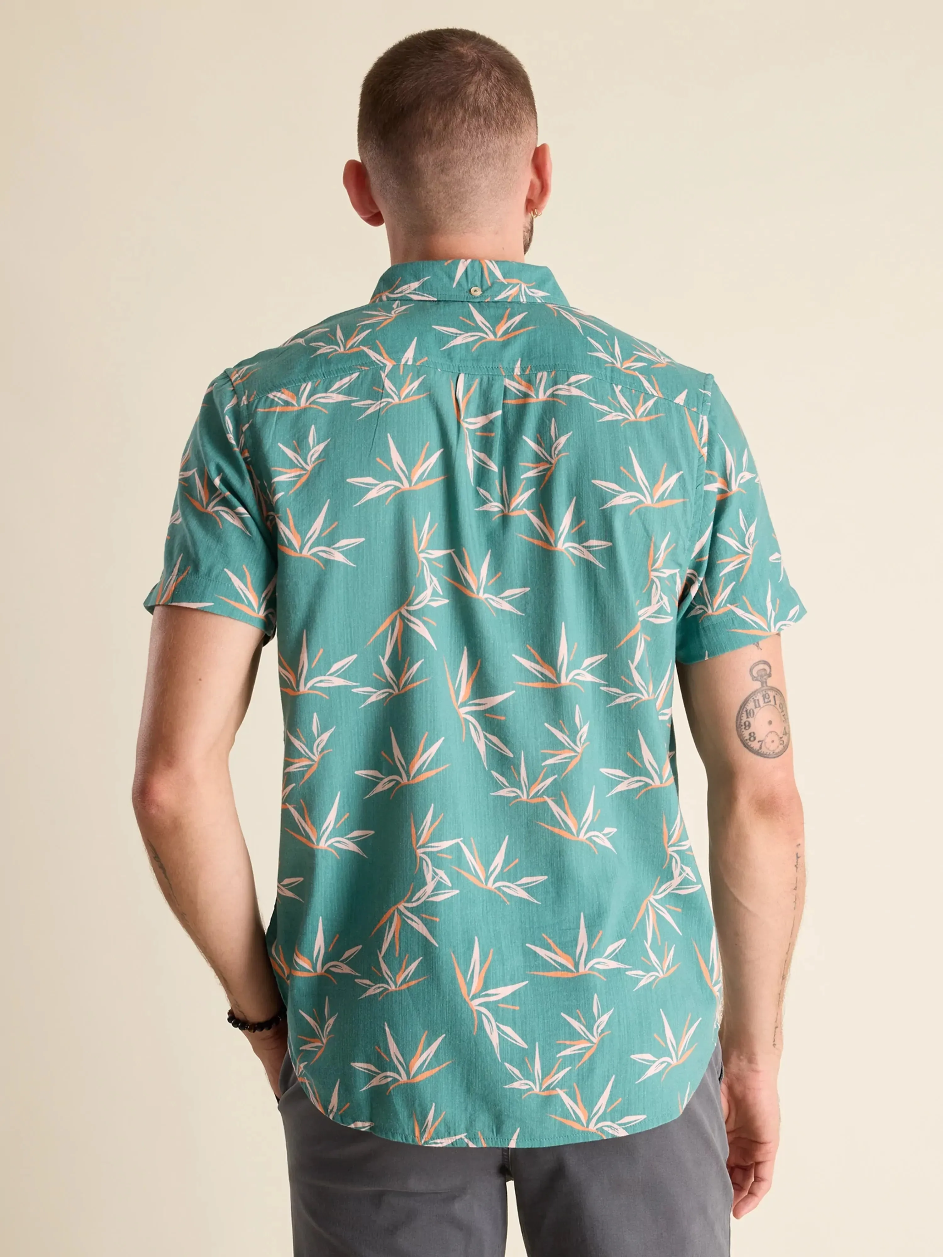 The Paradise Petal (Slub Poplin Friday Shirt)