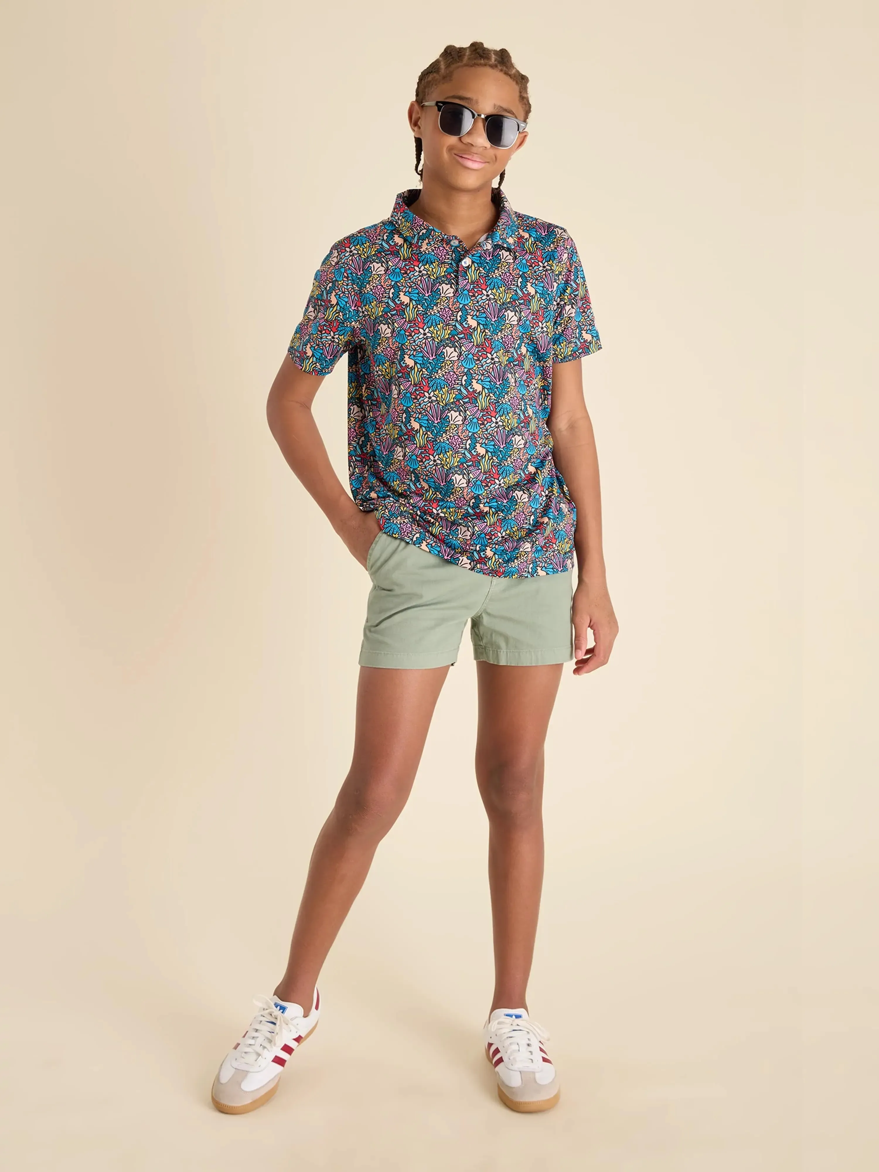 The Reef Explorer (Boys Performance Polo)
