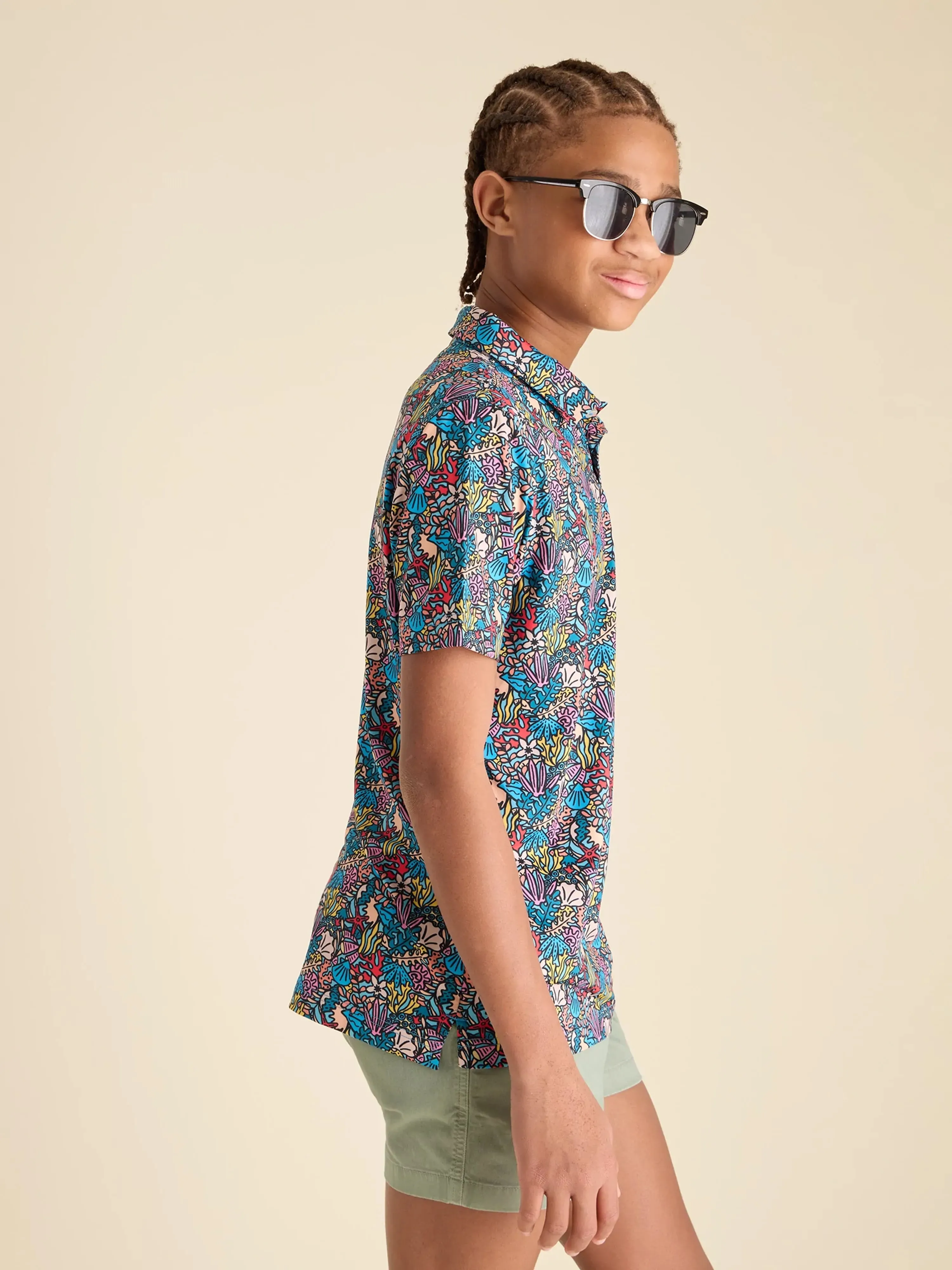 The Reef Explorer (Boys Performance Polo)