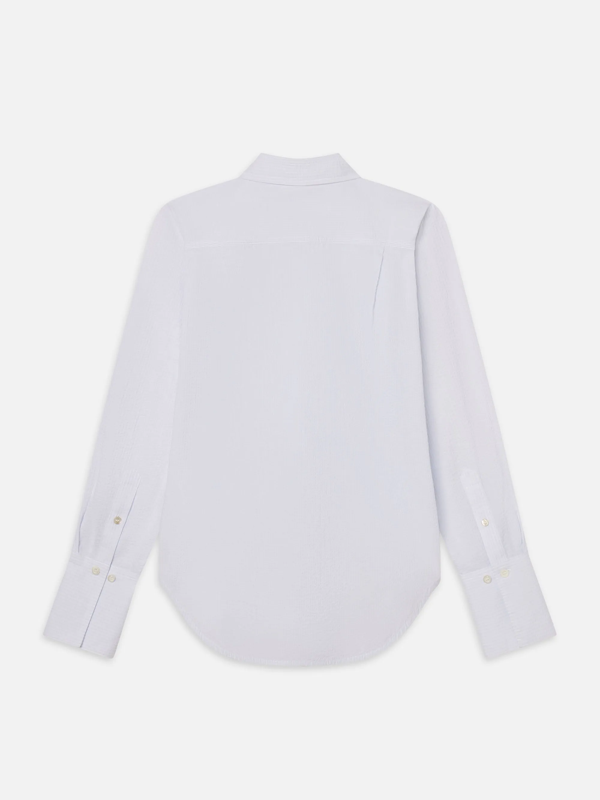 The Seersucker Classic Shirt -- Light Chambray Multi