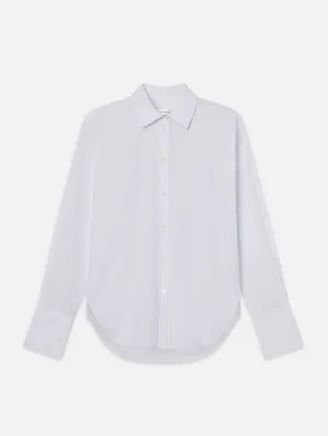 The Seersucker Classic Shirt -- Light Chambray Multi
