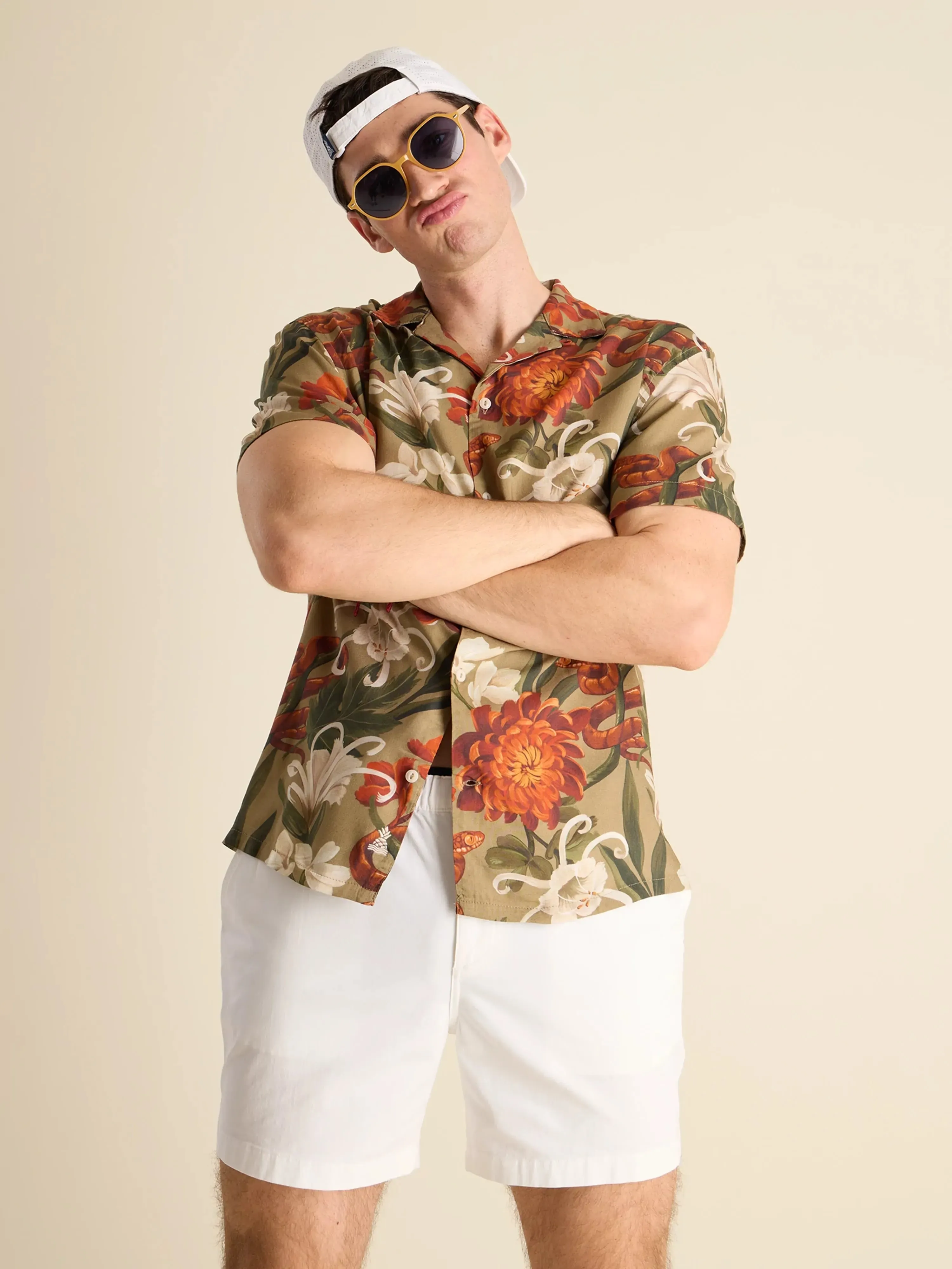 The Snakey (Rayon Sunday Shirt)