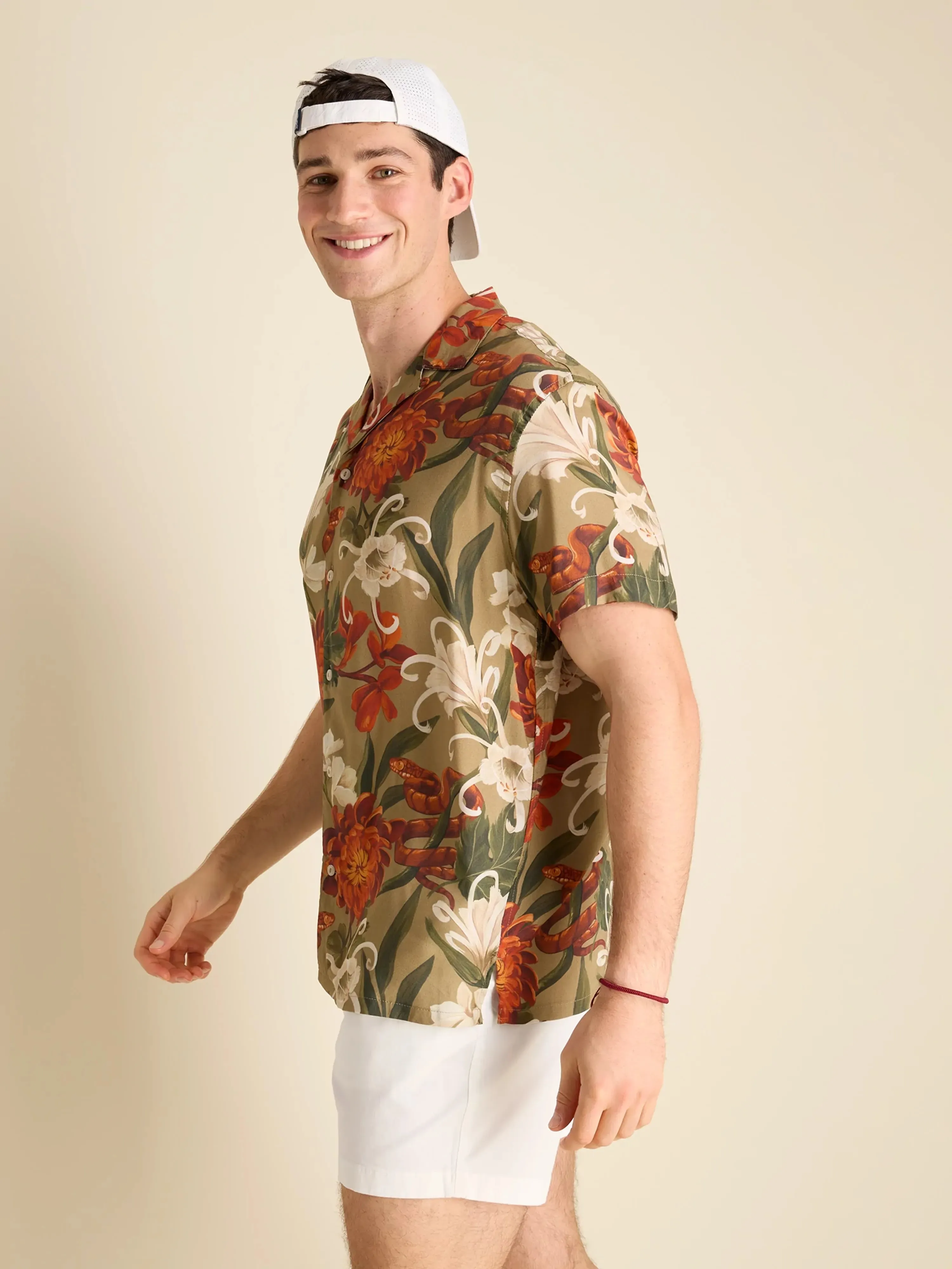 The Snakey (Rayon Sunday Shirt)