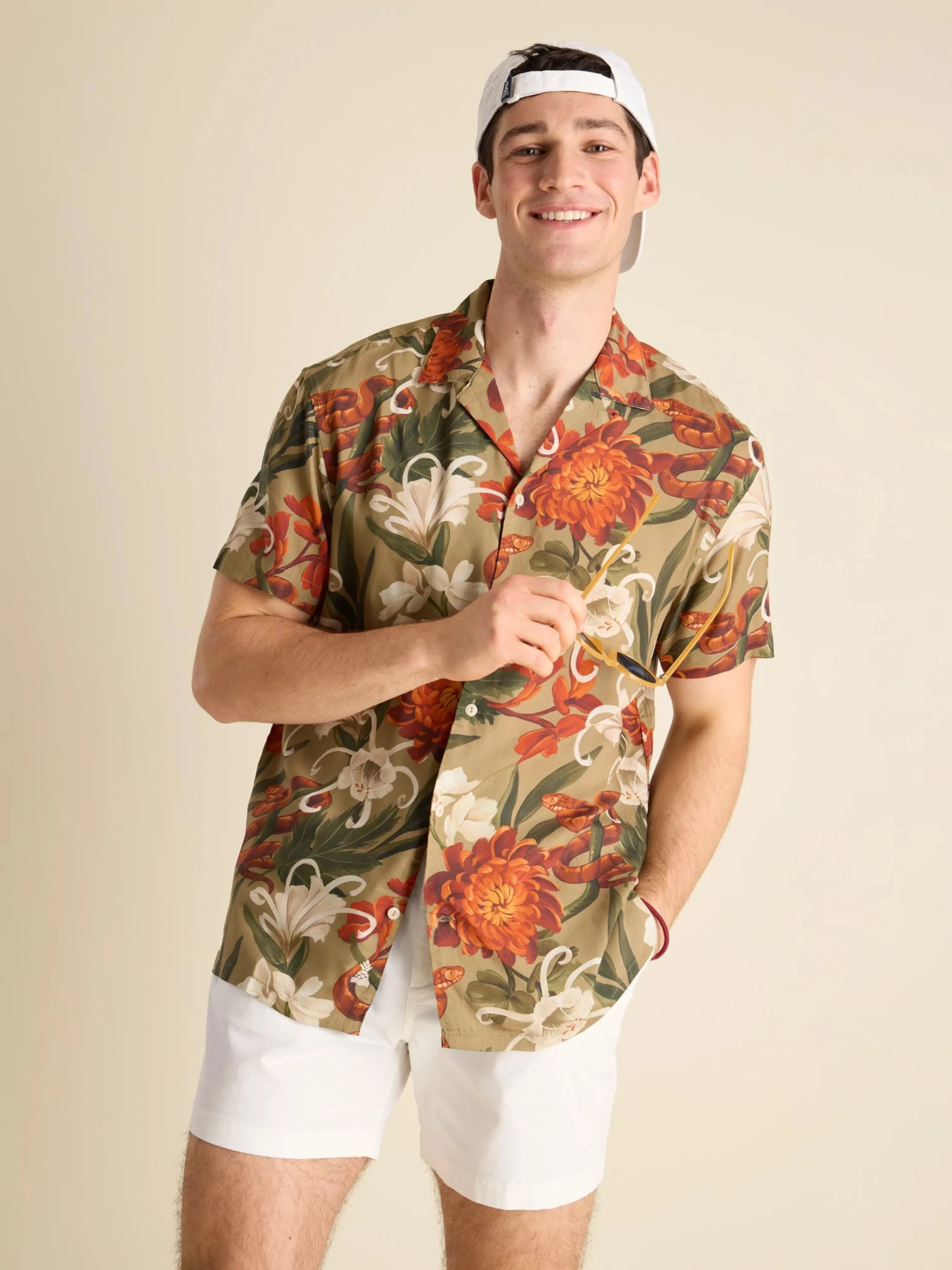 The Snakey (Rayon Sunday Shirt)