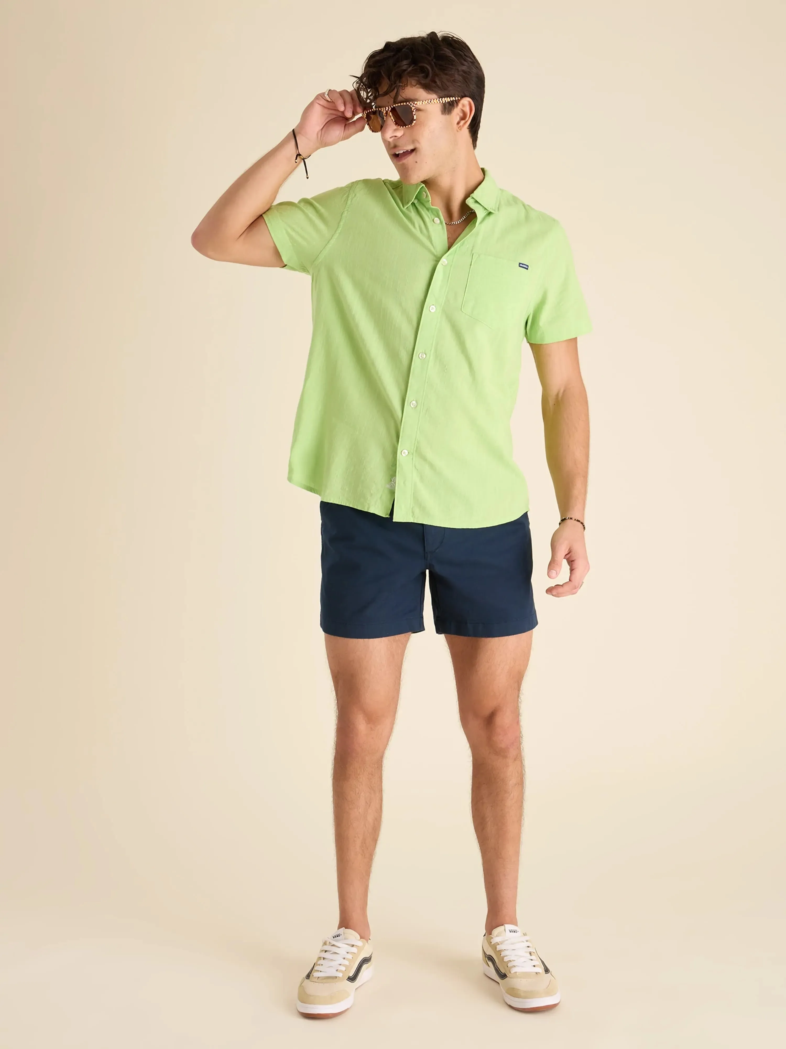 The Squeeze The Day (Resort Weave Friday Shirt)