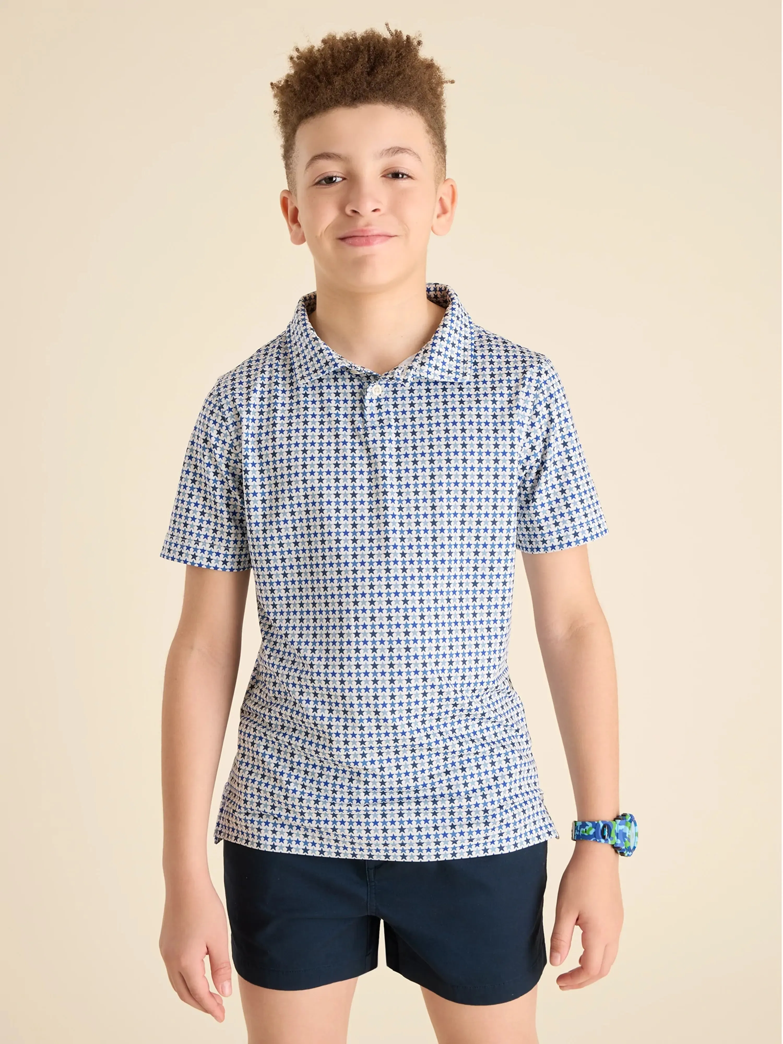 The Star Boy (Boys Performance Polo)