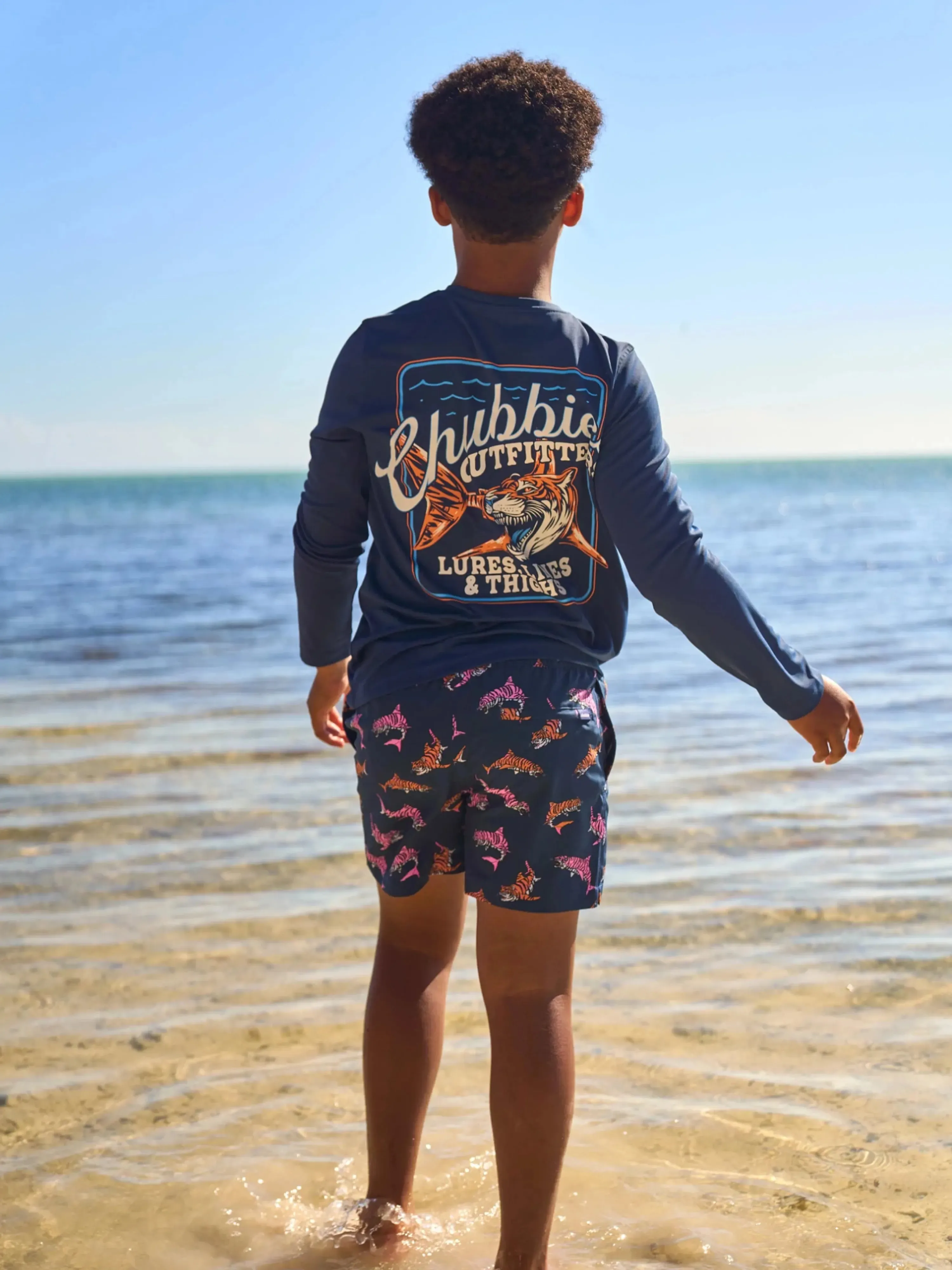 The Surf Skin (Boys Sun Crewneck)