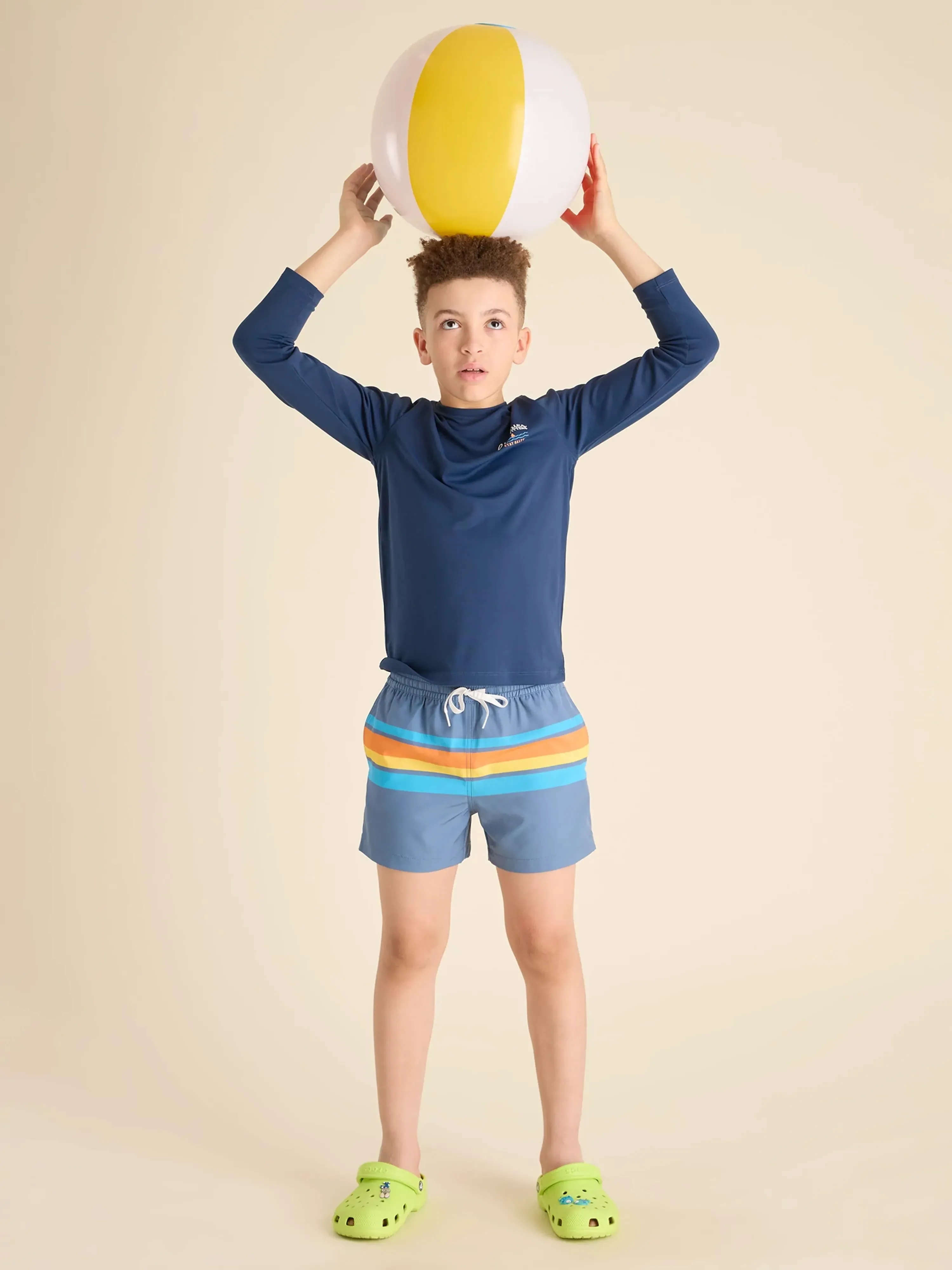 The Surf Skin (Boys Sun Crewneck)