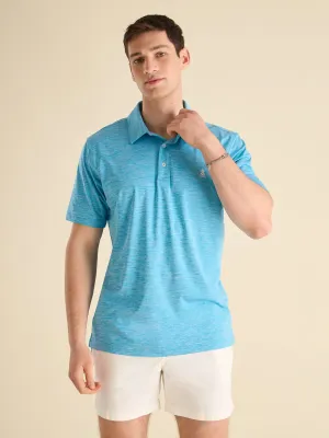 The Teal Blue Sea (Performance Polo)
