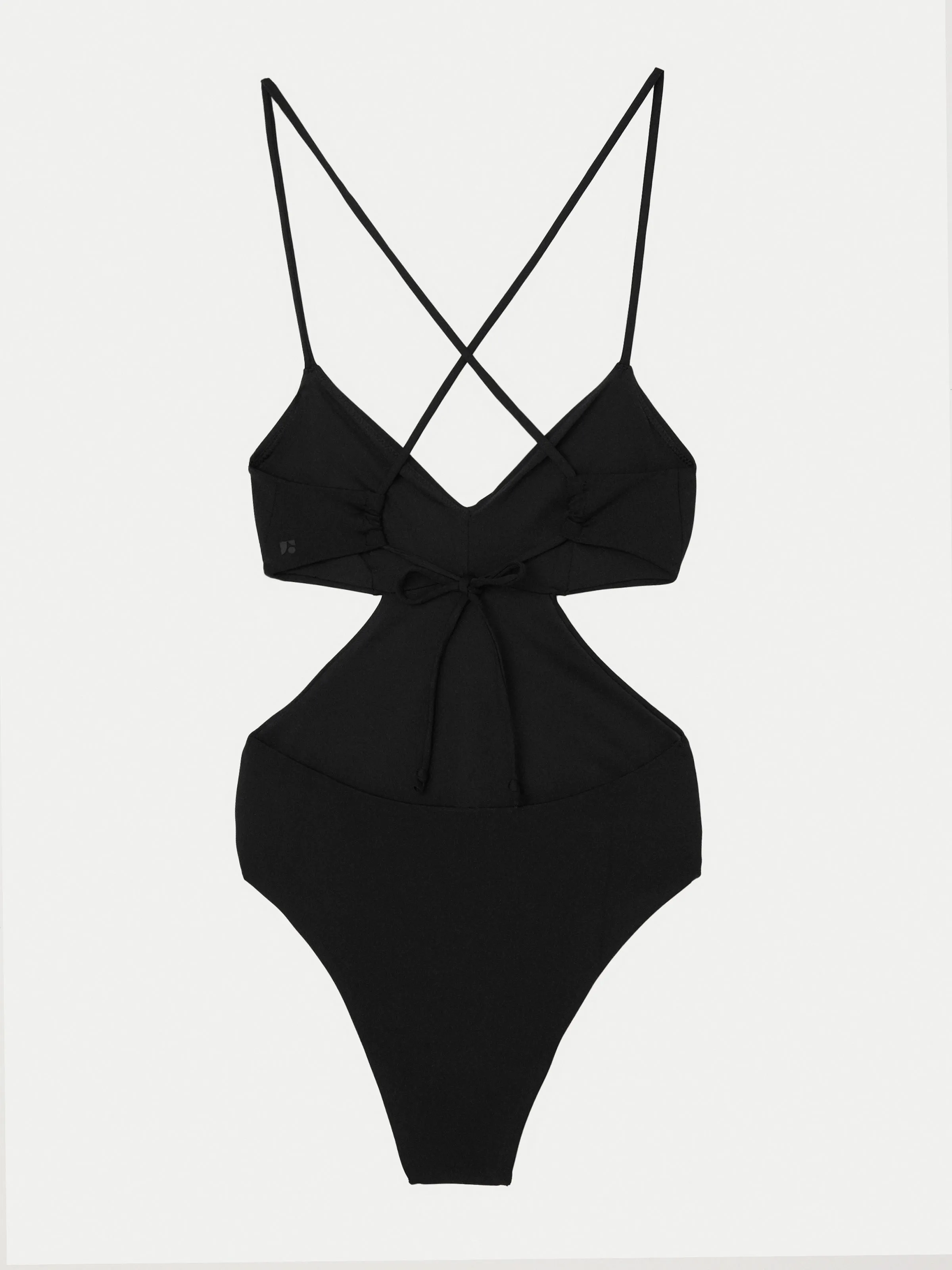 The Trikini Swimsuit in Black