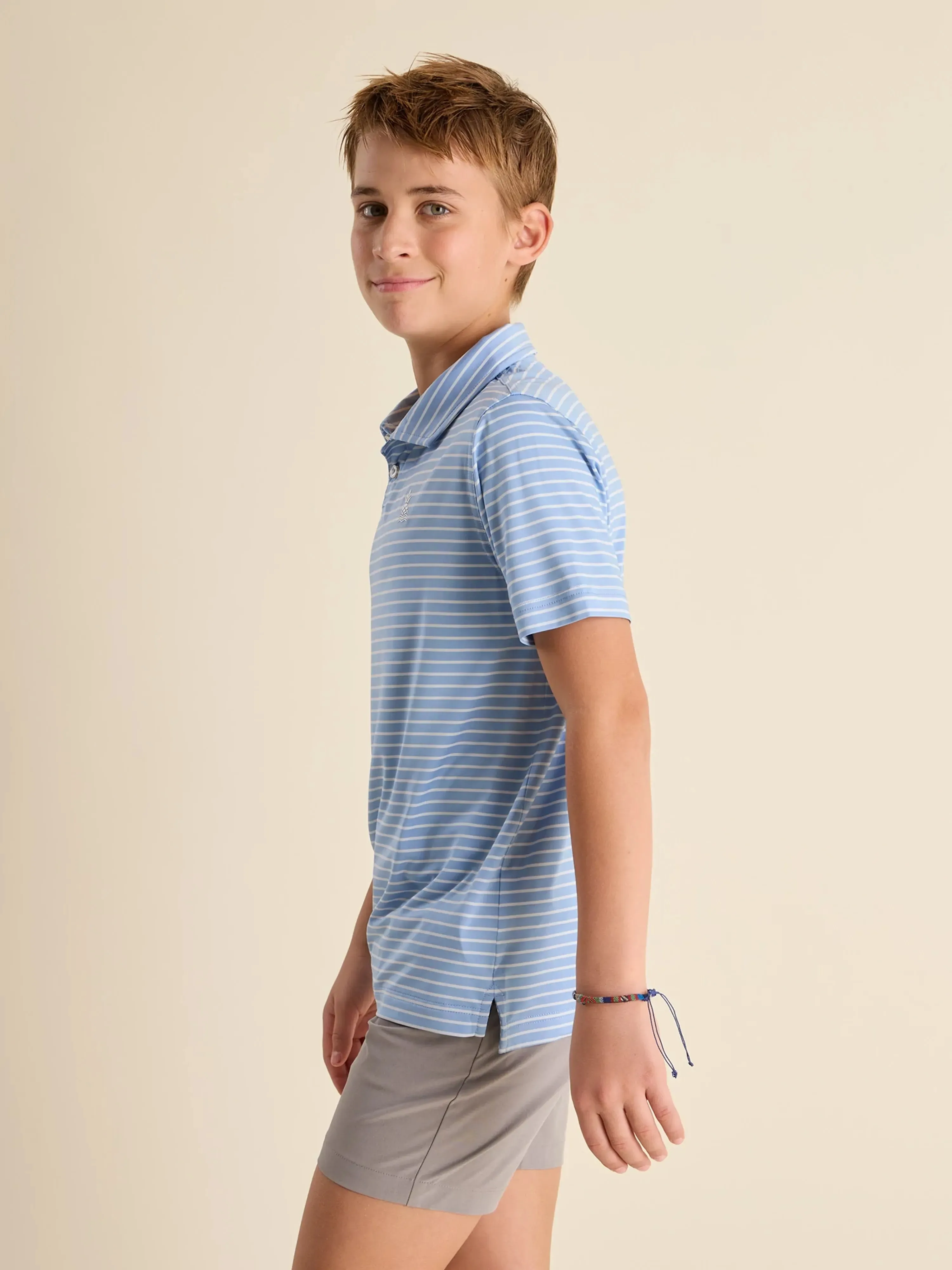 The Waves Of Joy (Boys Performance Polo)