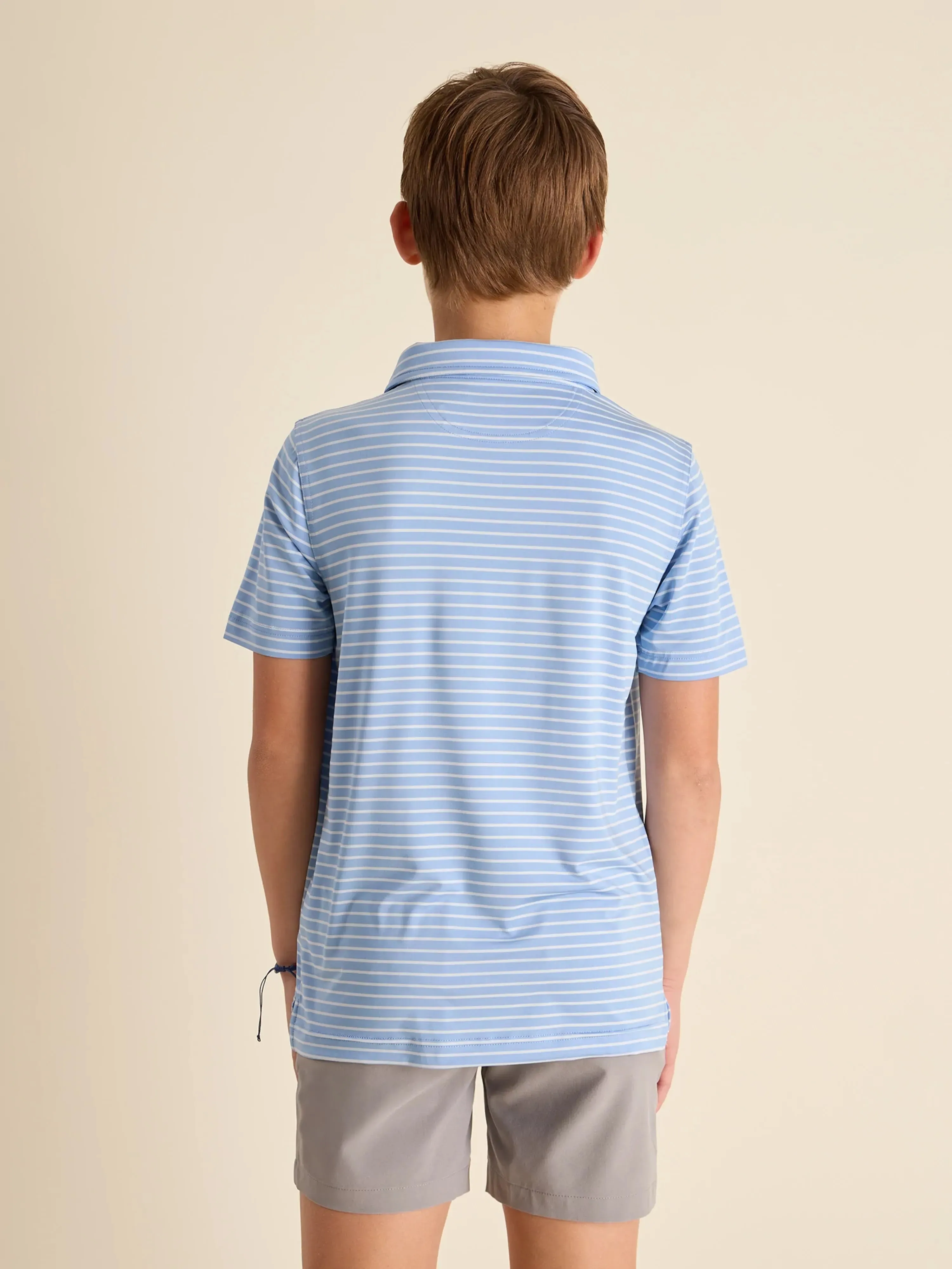 The Waves Of Joy (Boys Performance Polo)