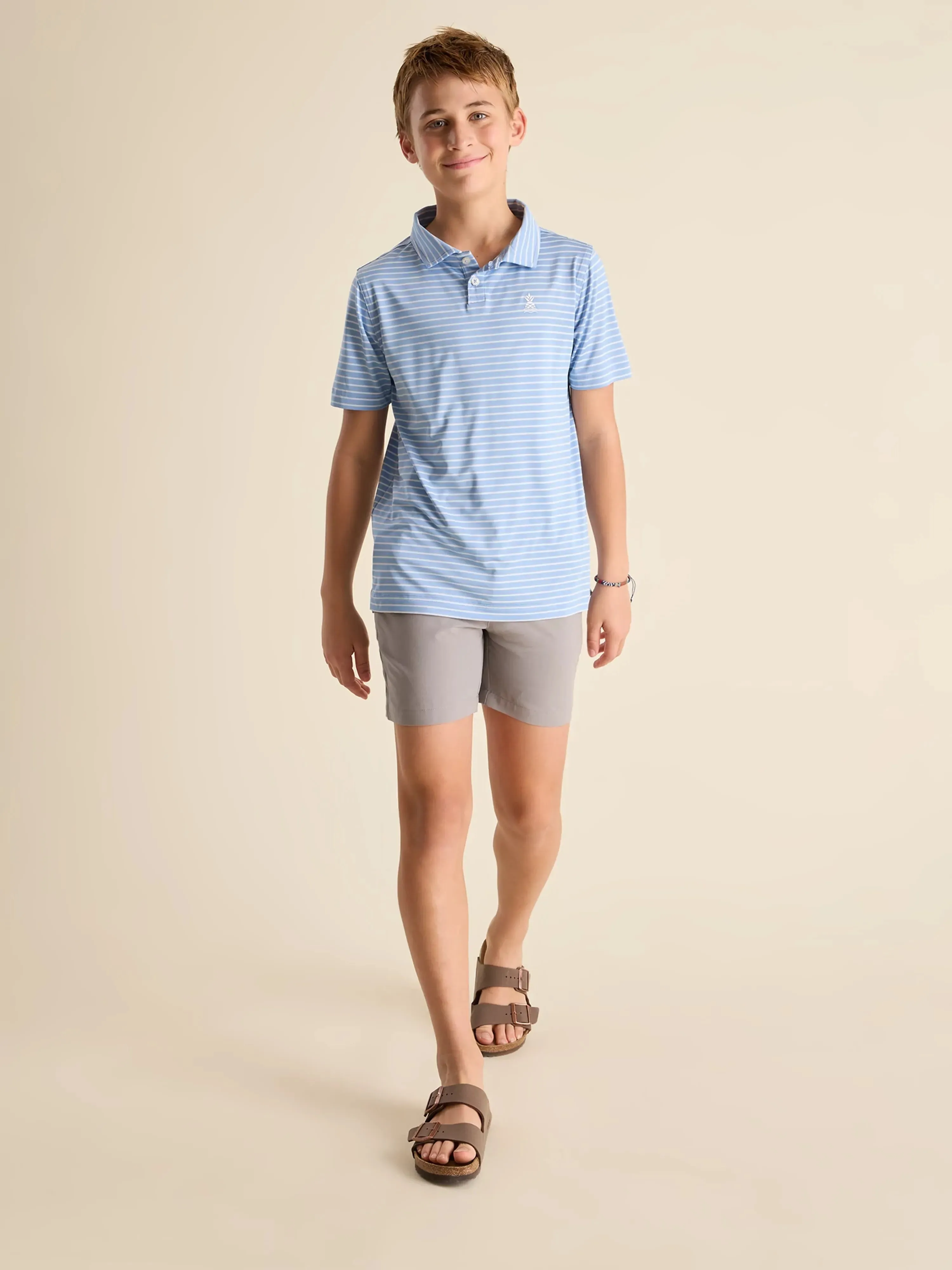 The Waves Of Joy (Boys Performance Polo)