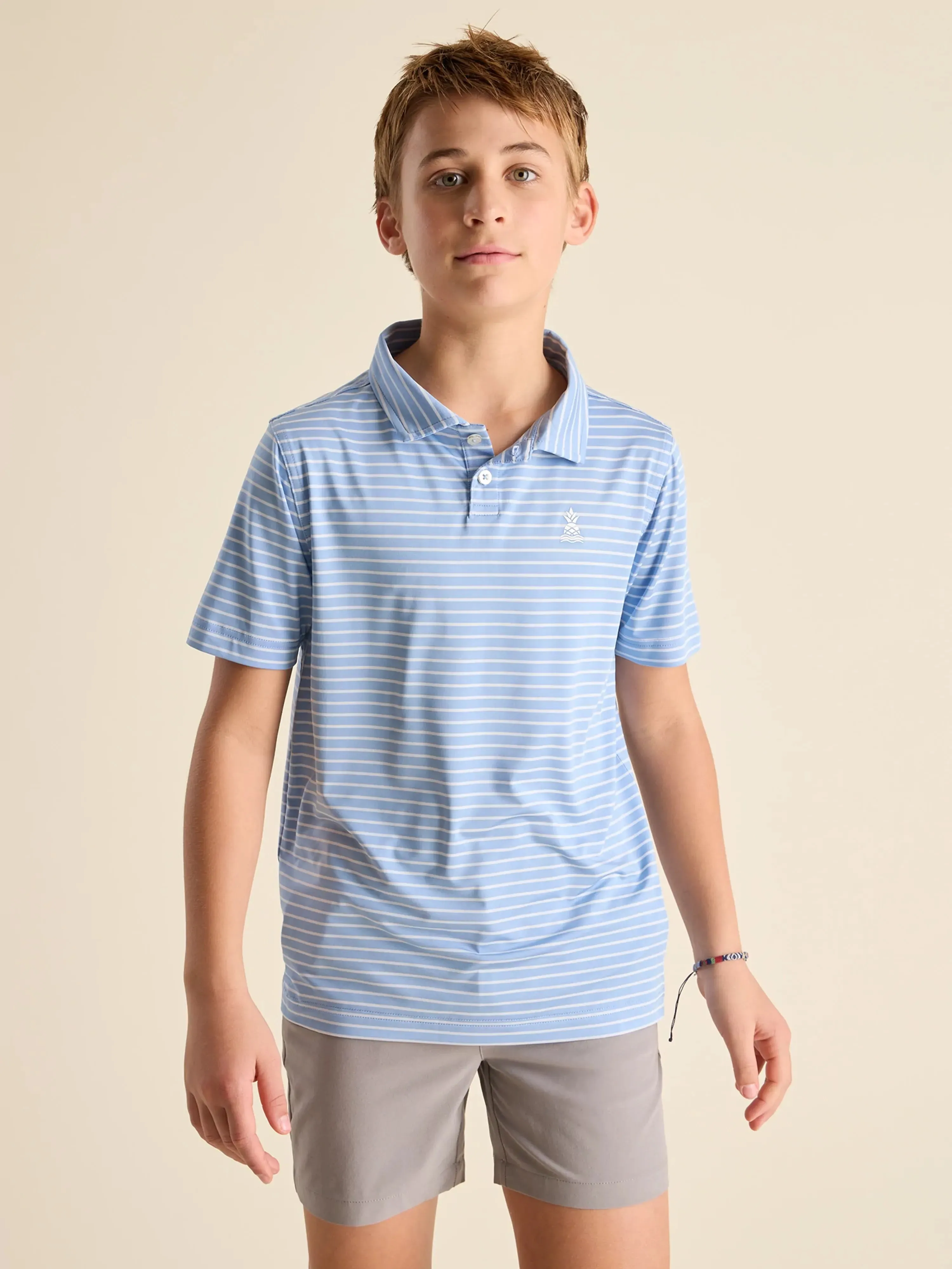 The Waves Of Joy (Boys Performance Polo)