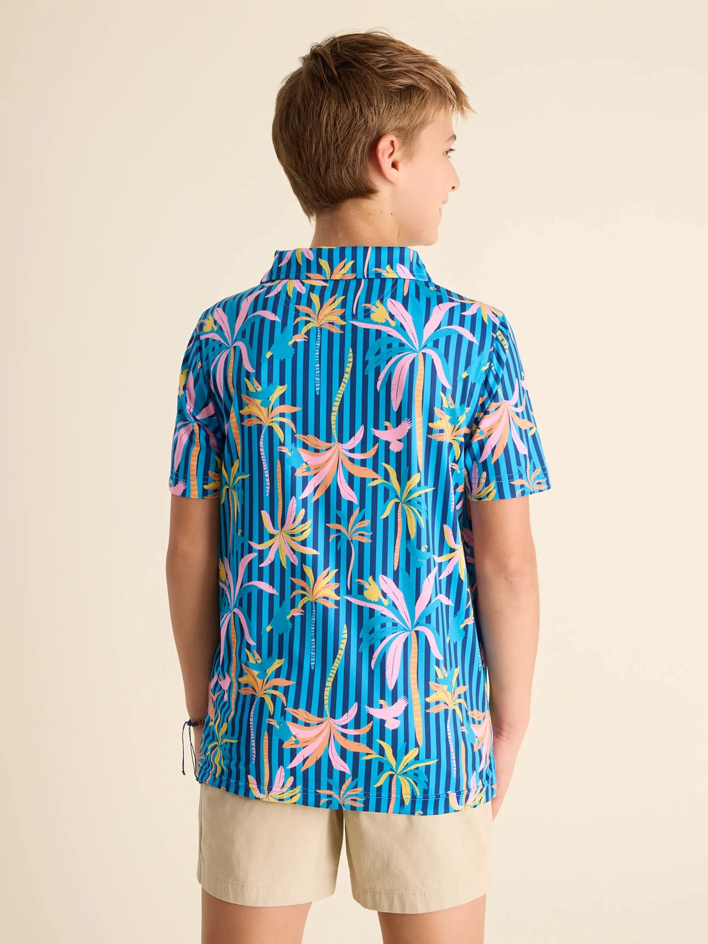 The Wild Blue (Boys Performance Polo)