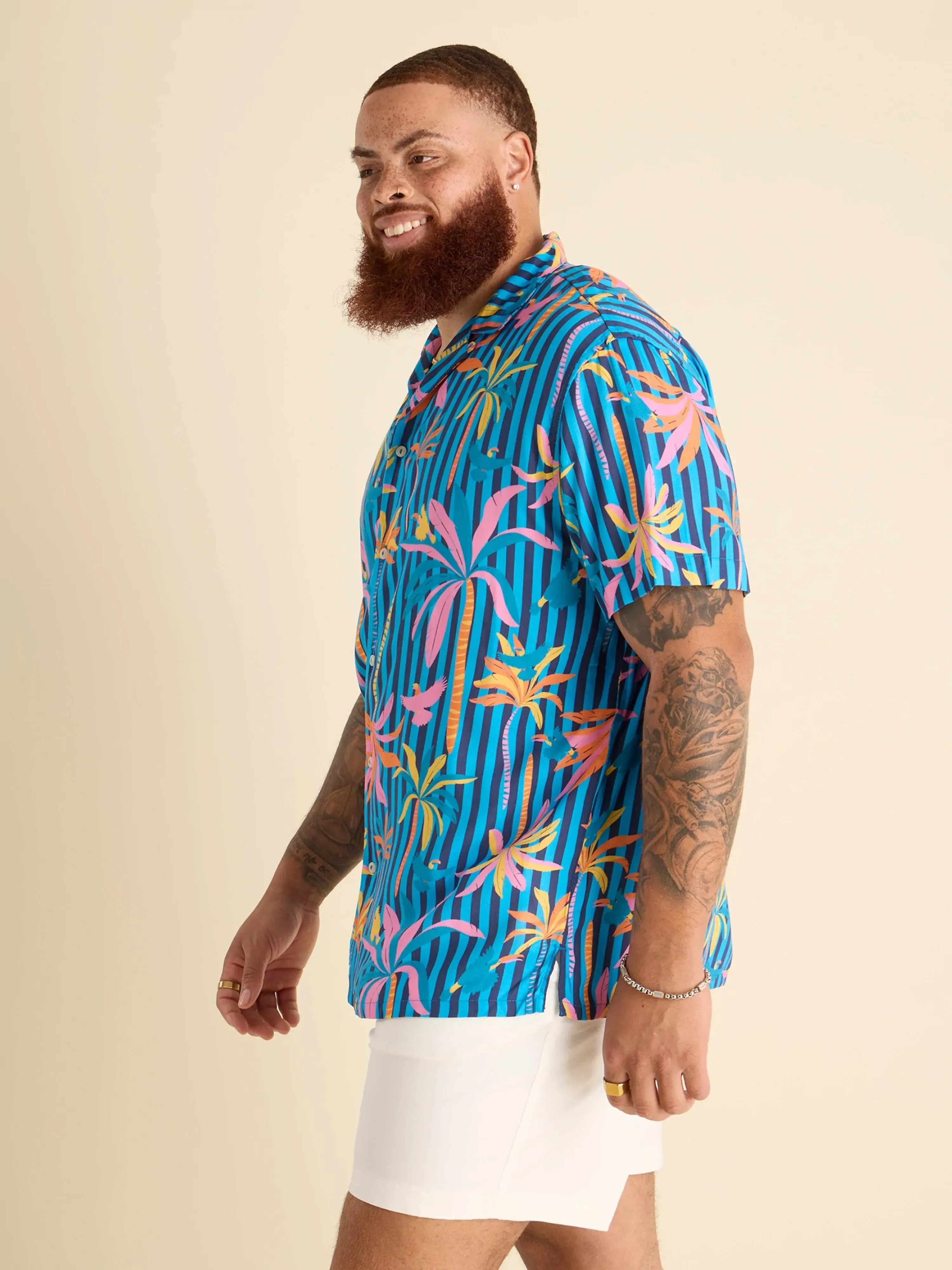 The Wild Blue (Rayon Sunday Shirt)