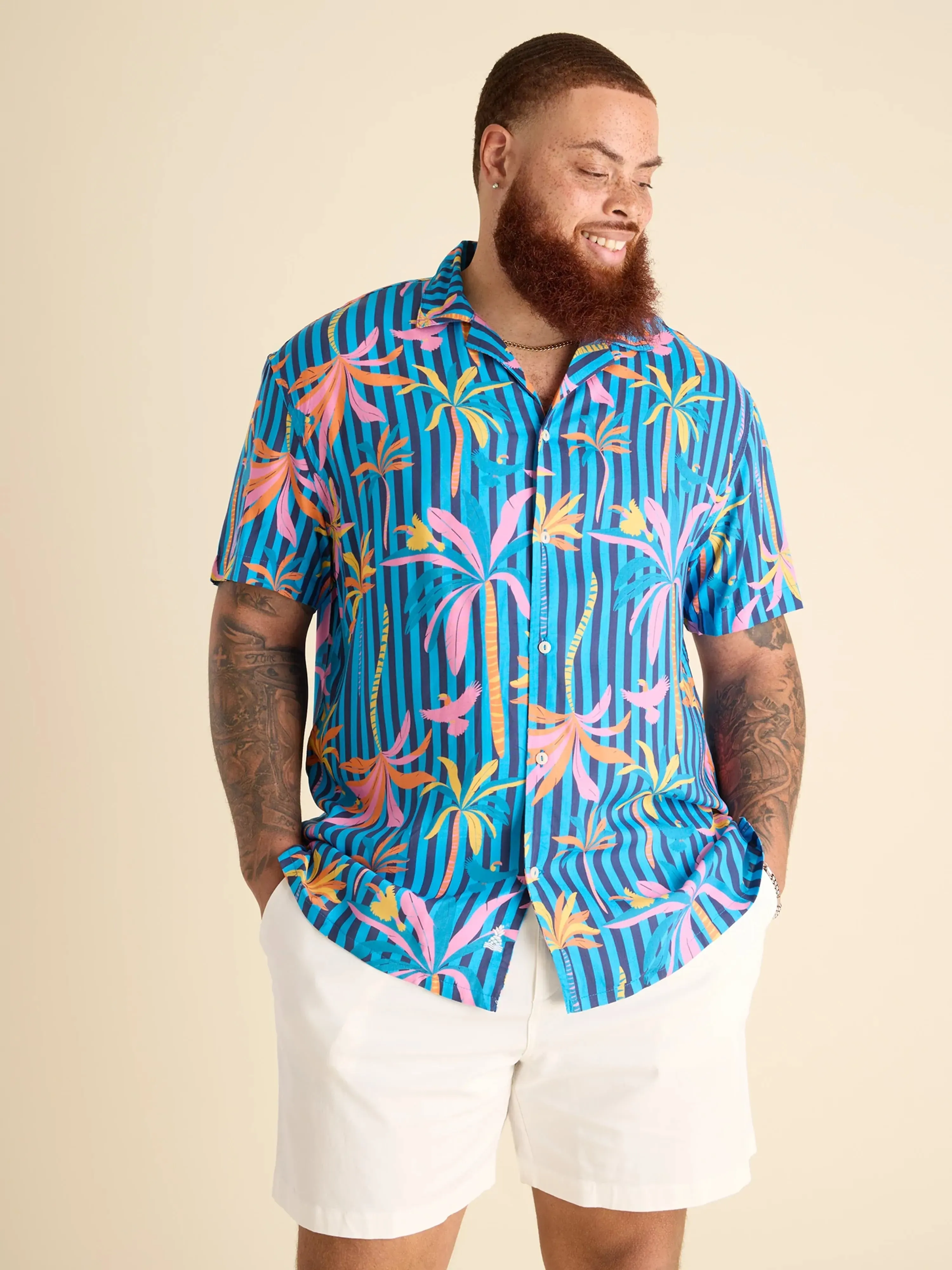 The Wild Blue (Rayon Sunday Shirt)