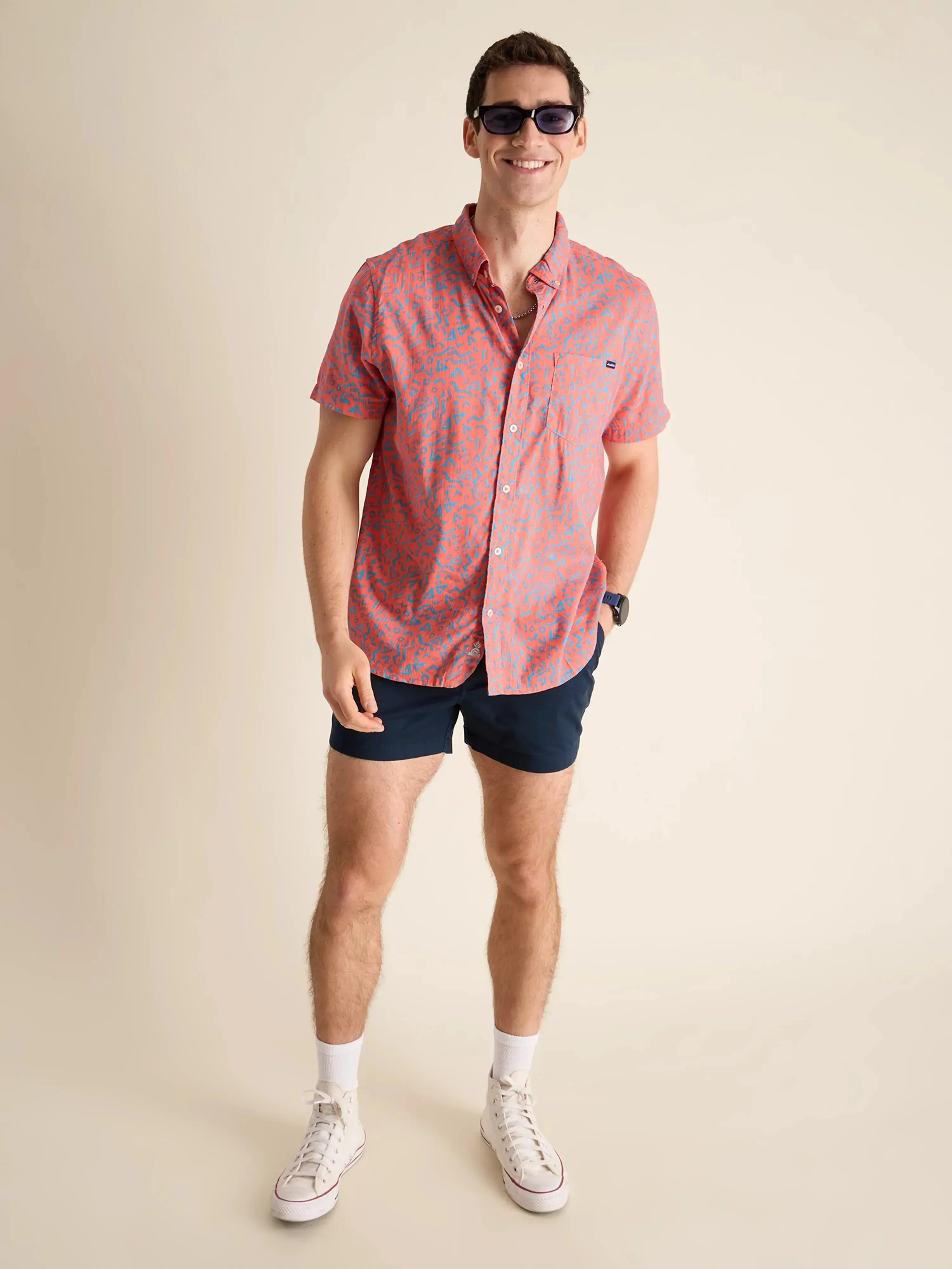 The Zig To My Zag (Resort Weave Friday Shirt)