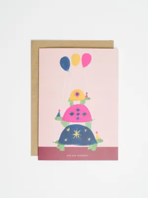 Tortoise Tower Card