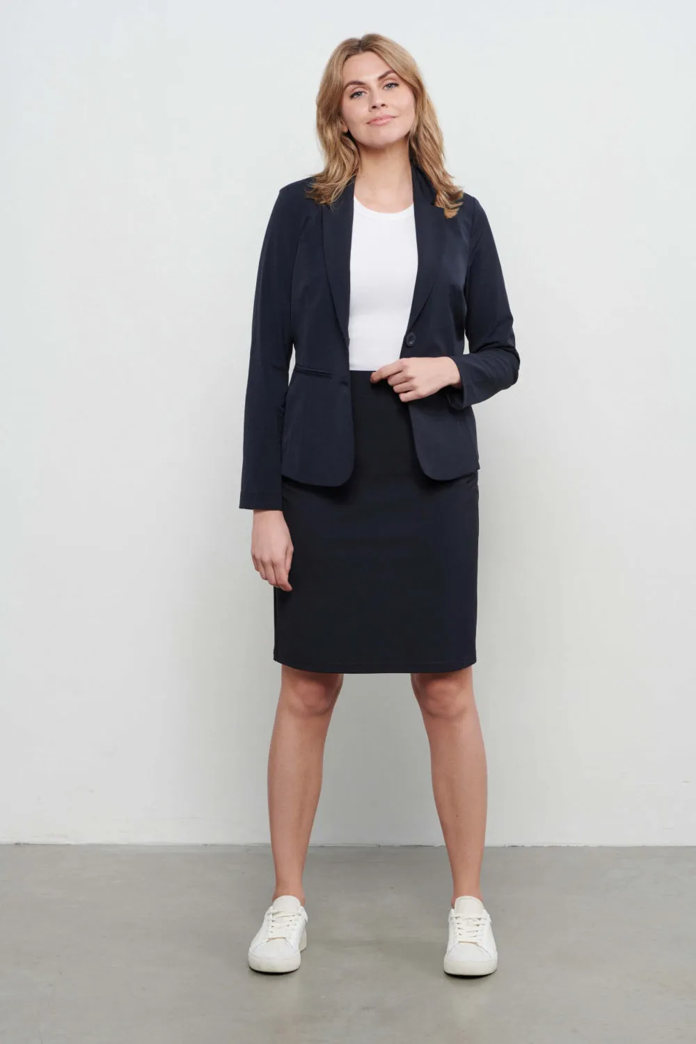 Travel rok pilar navy