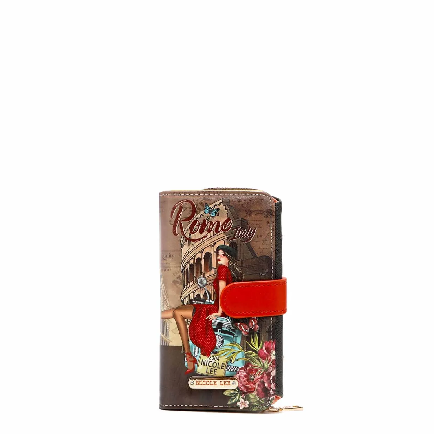 TRIFOLD PHONE CASE CROSSBODY WALLET