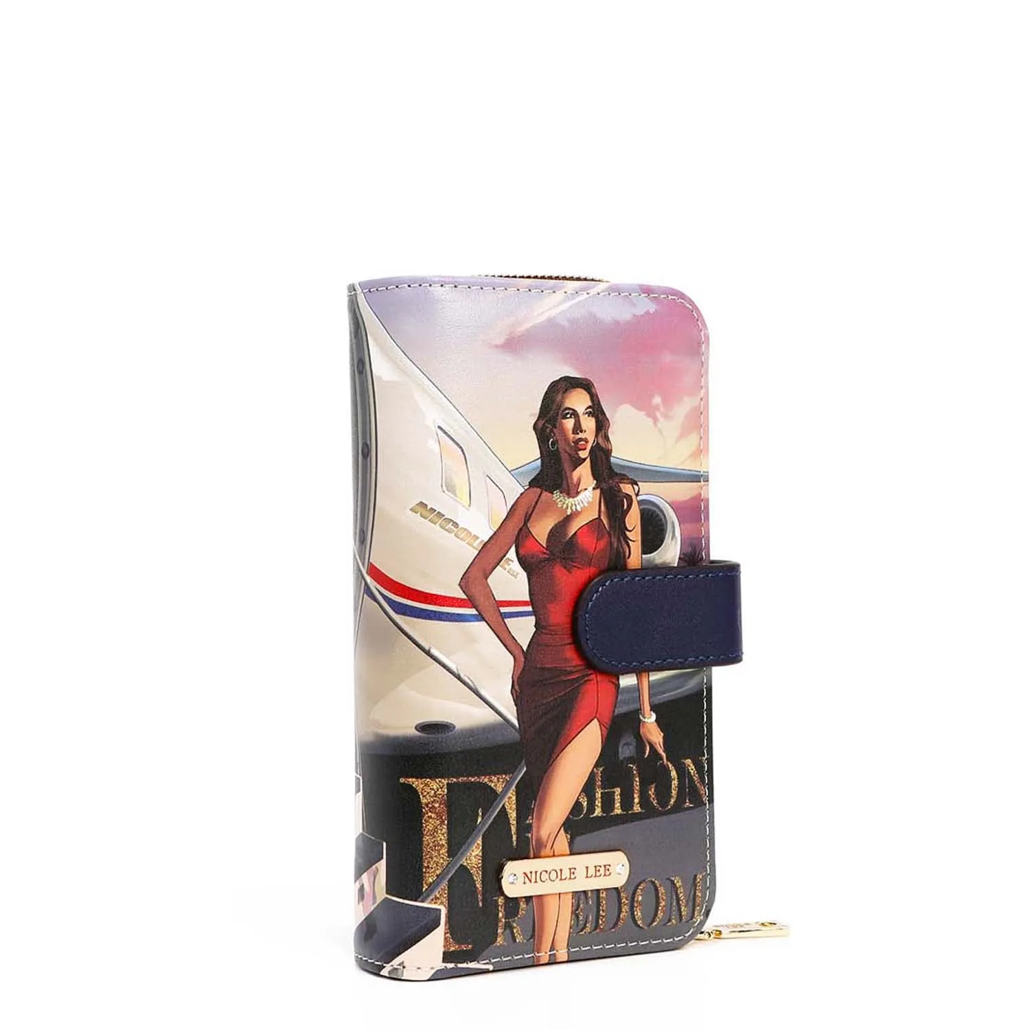TRIFOLD PHONE CASE CROSSBODY WALLET