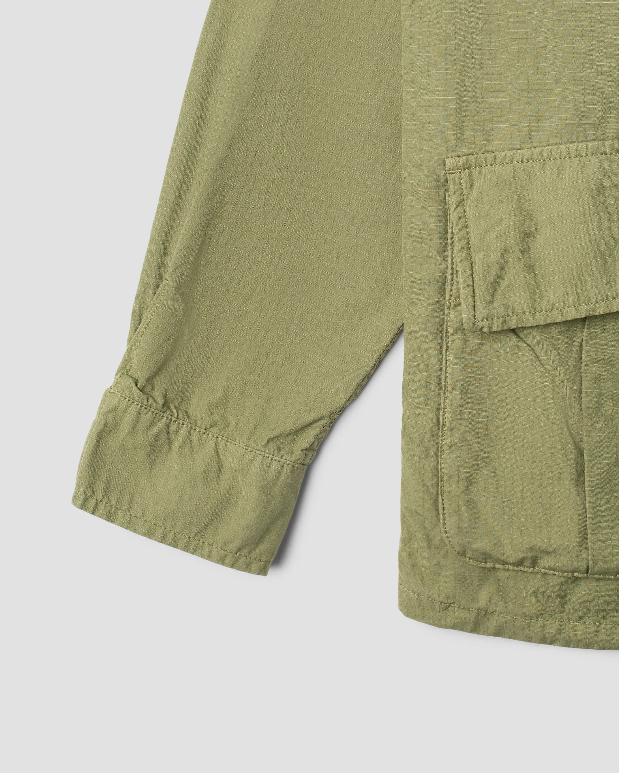 Tropical Jacket (Olive Ripstop Tejas Print)