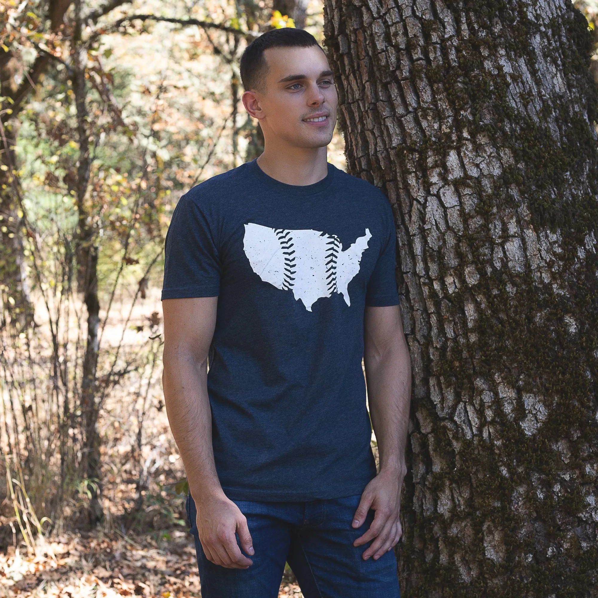 United Seams - Navy and White