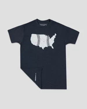 United Seams - Navy and White