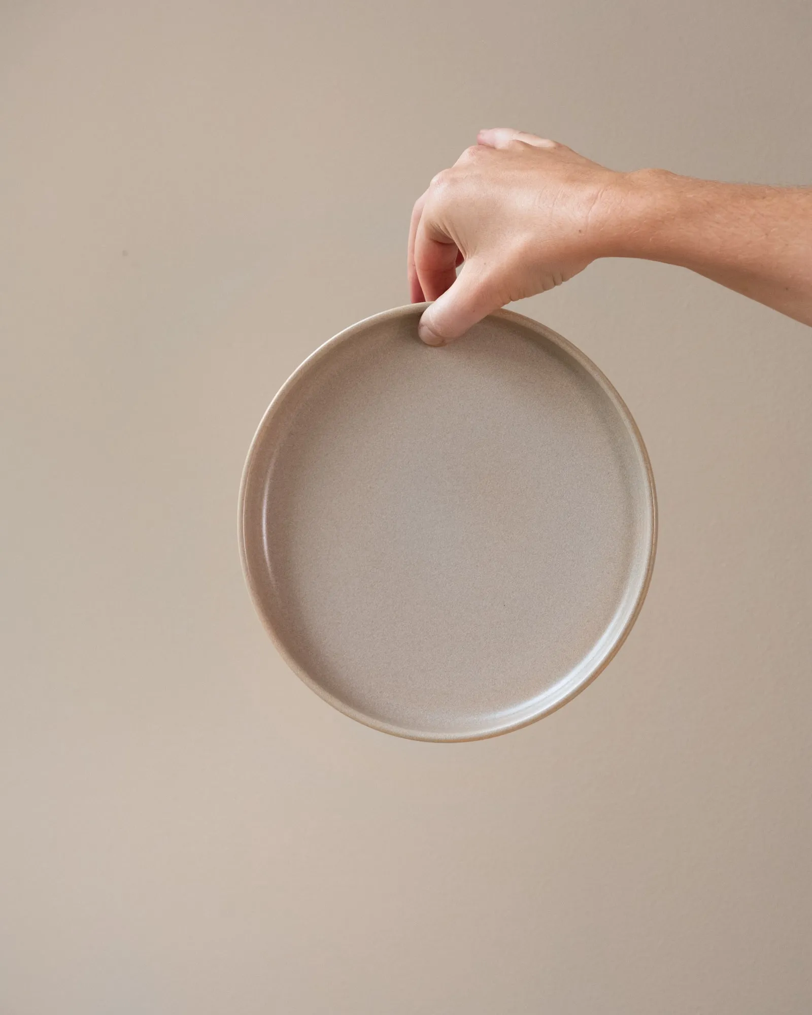 Uno Breakfast Plate Beige