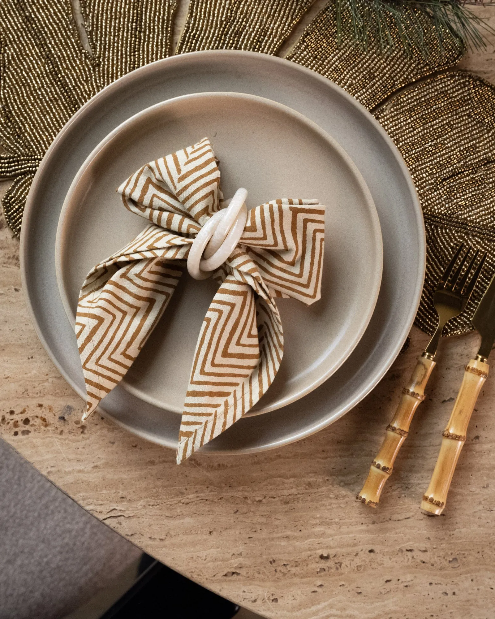 Uno Breakfast Plate Beige