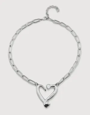 UNOde50 Silver Heart Necklace