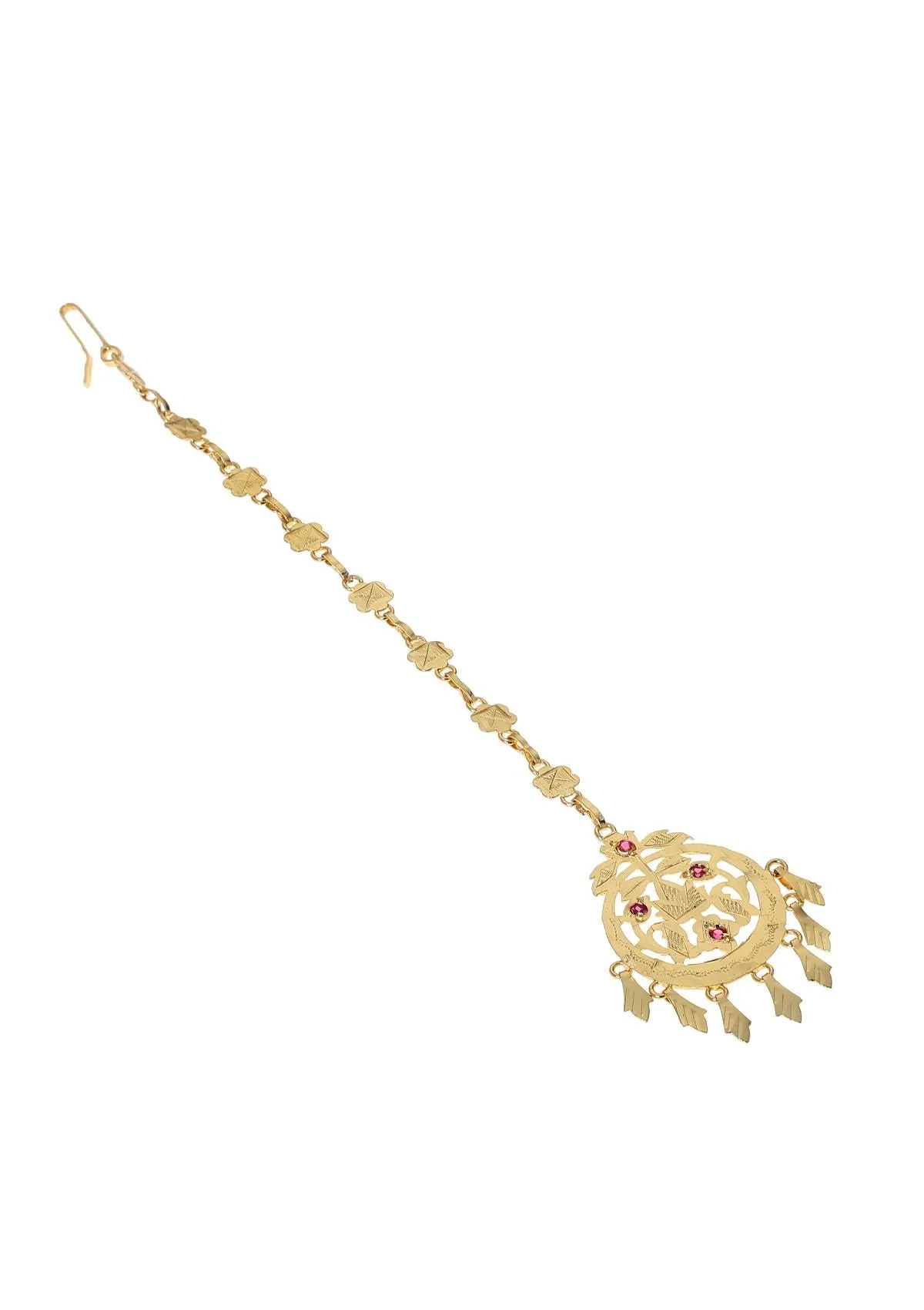 Vibha Gold Tone Silver Mangtikka