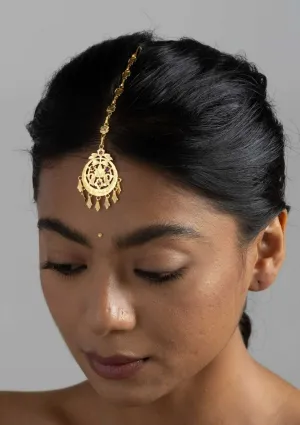 Vibha Gold Tone Silver Mangtikka