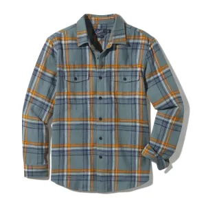 Vintage Slub Twill Shirt - Blue Lead Buckthorn (Final Sale)*
