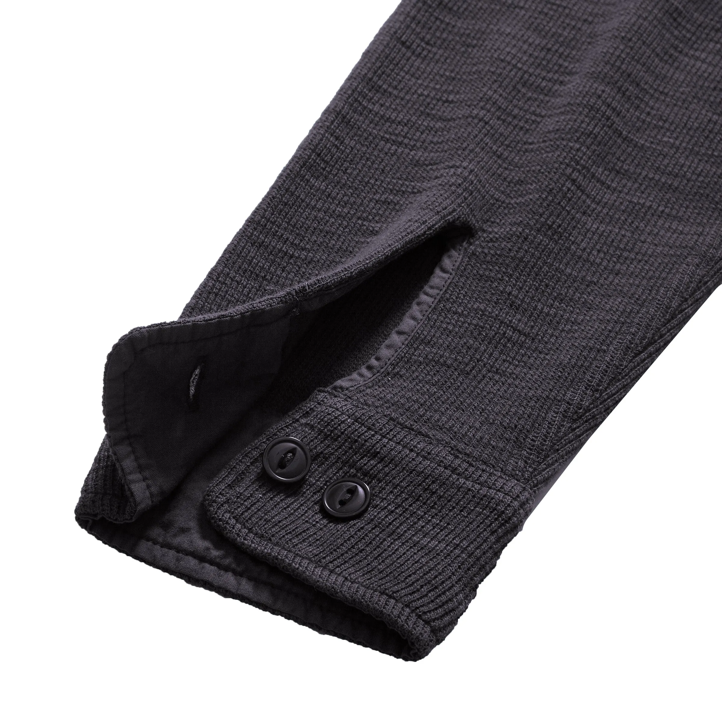 Waffle Hybrid Shirt - Dark Navy (Final Sale)*