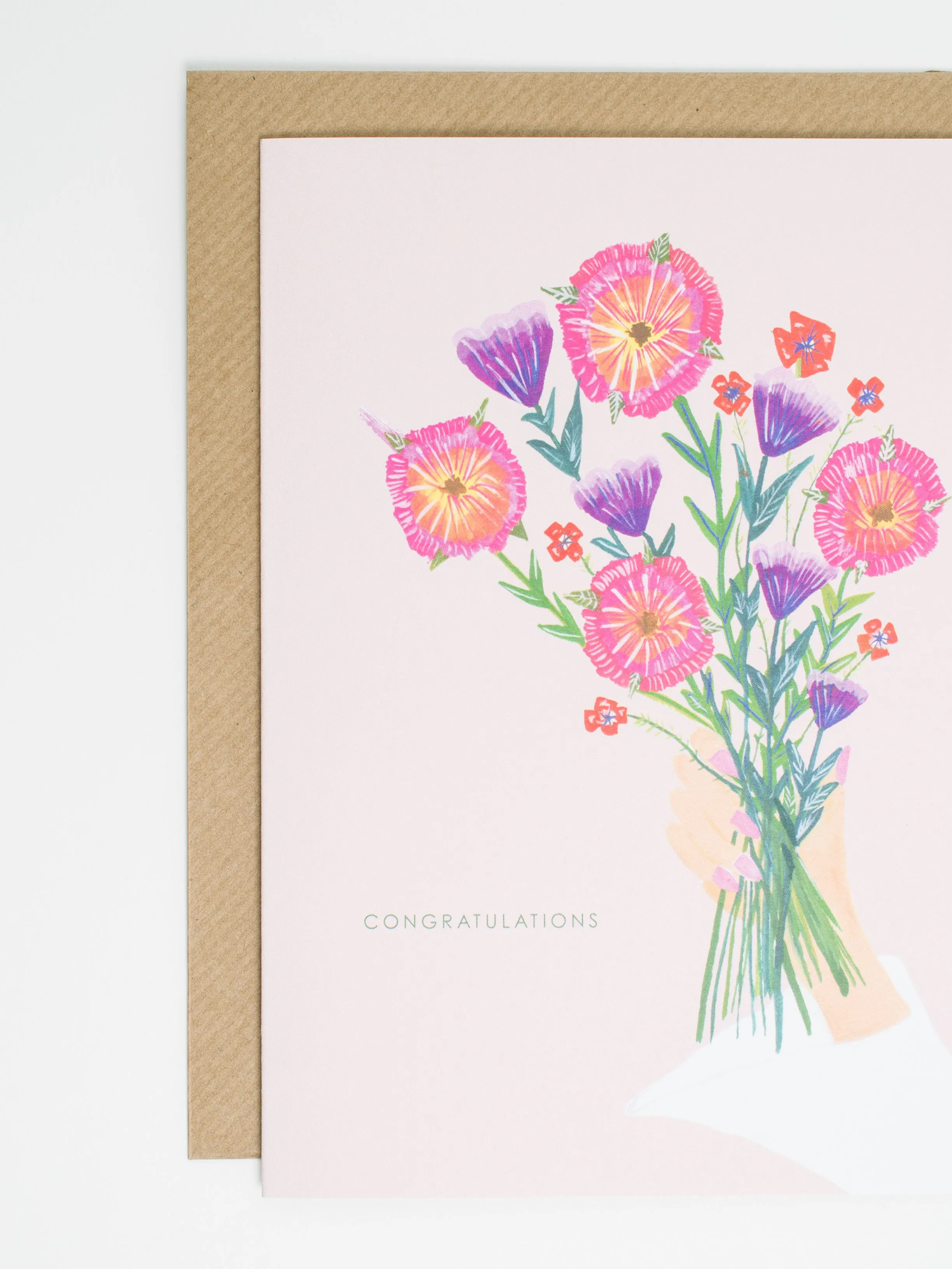 Wedding Flowers Card