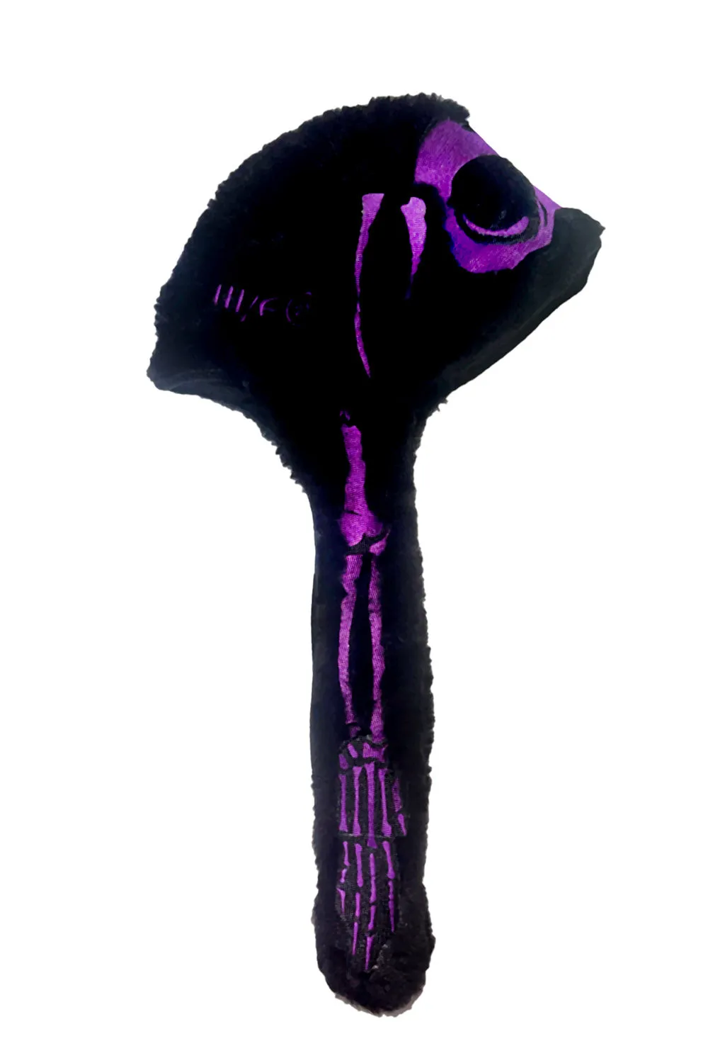 Whatever 21 x VampireFreaks Bone Bunny Hat [PURPLE/BLACK]