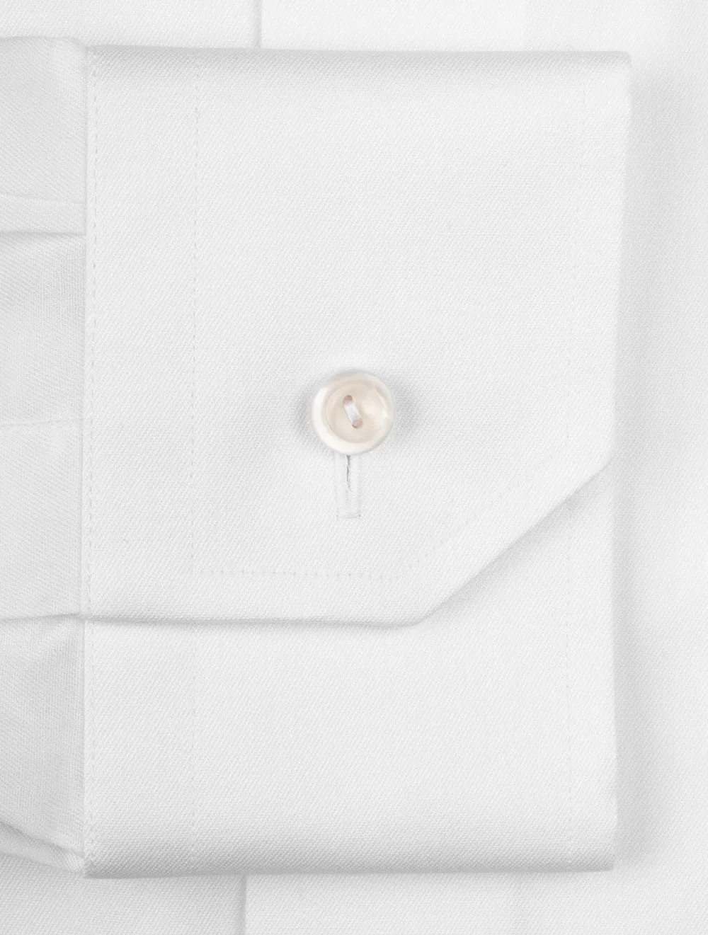 White Classic Plain Shirt
