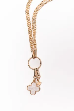 White Clover Necklace