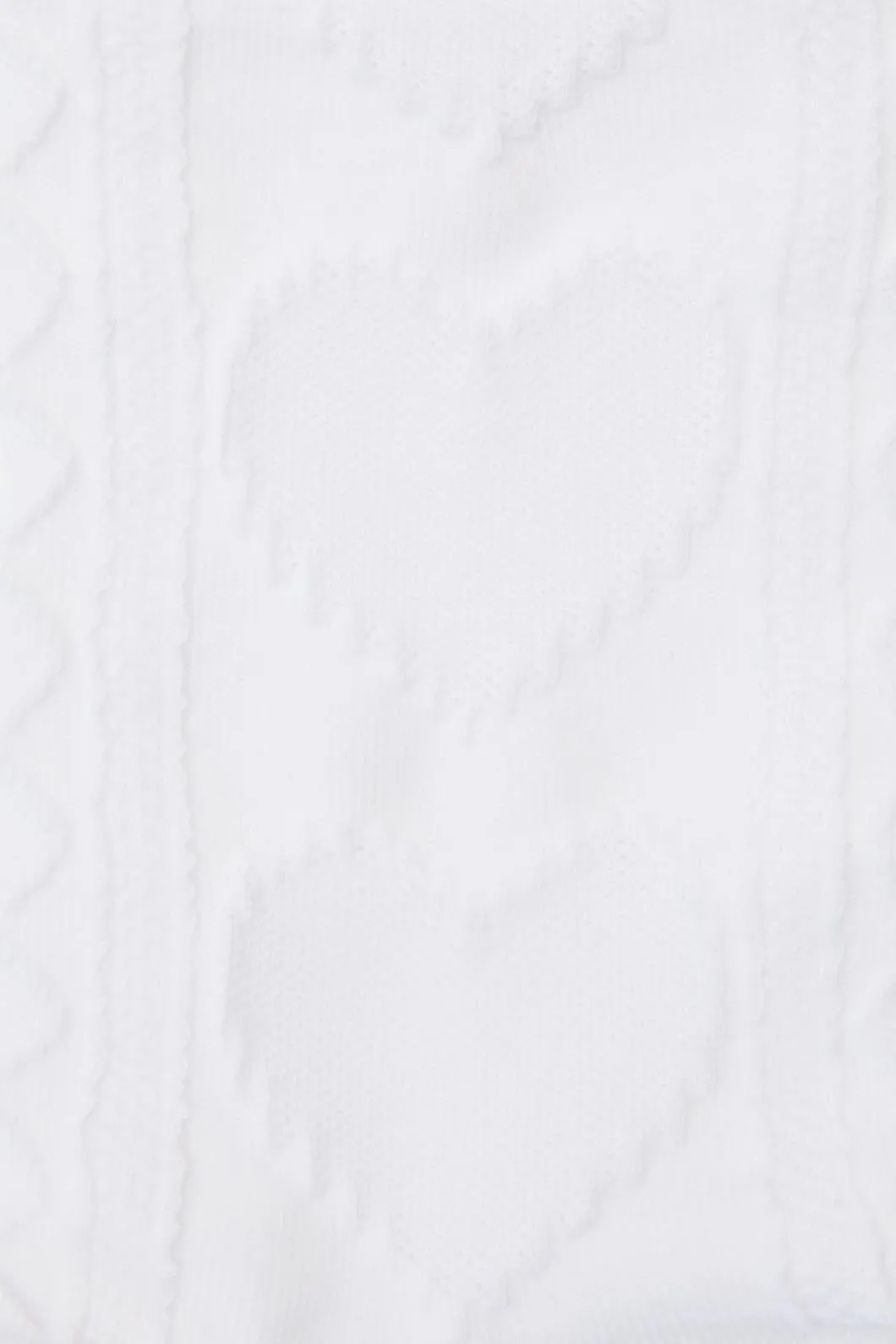 White Hearts Socks