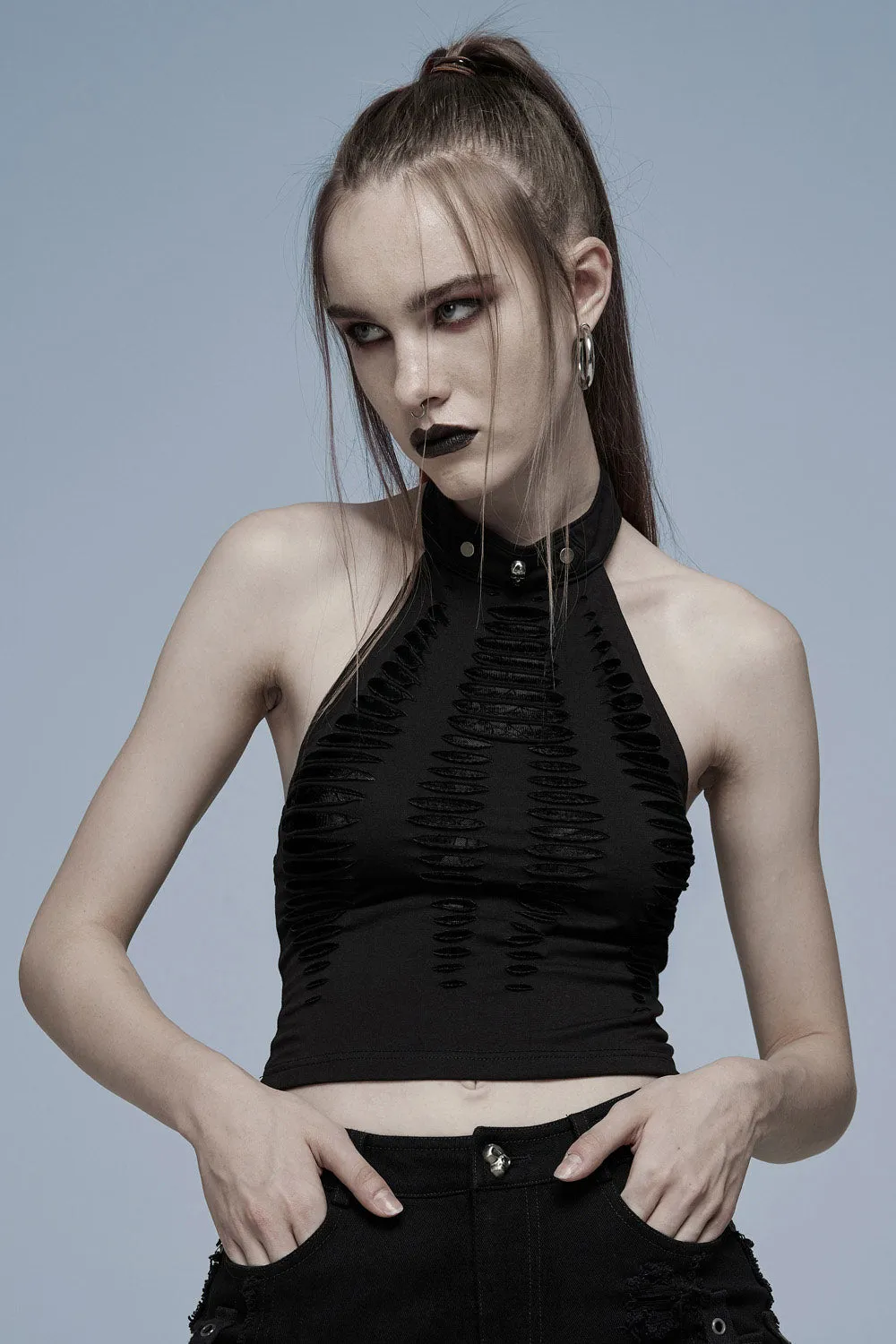 Widowess Halter Top