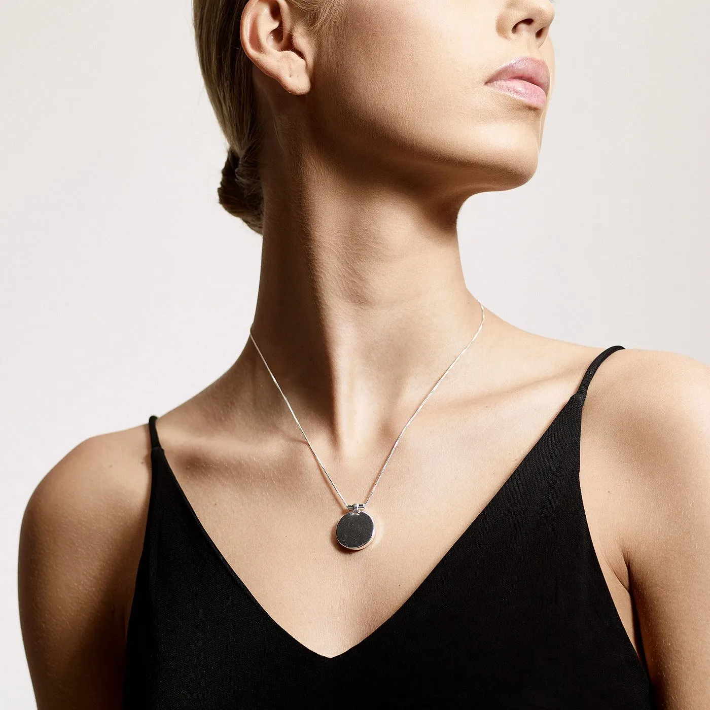 Wisdom Silver Plated Necklace