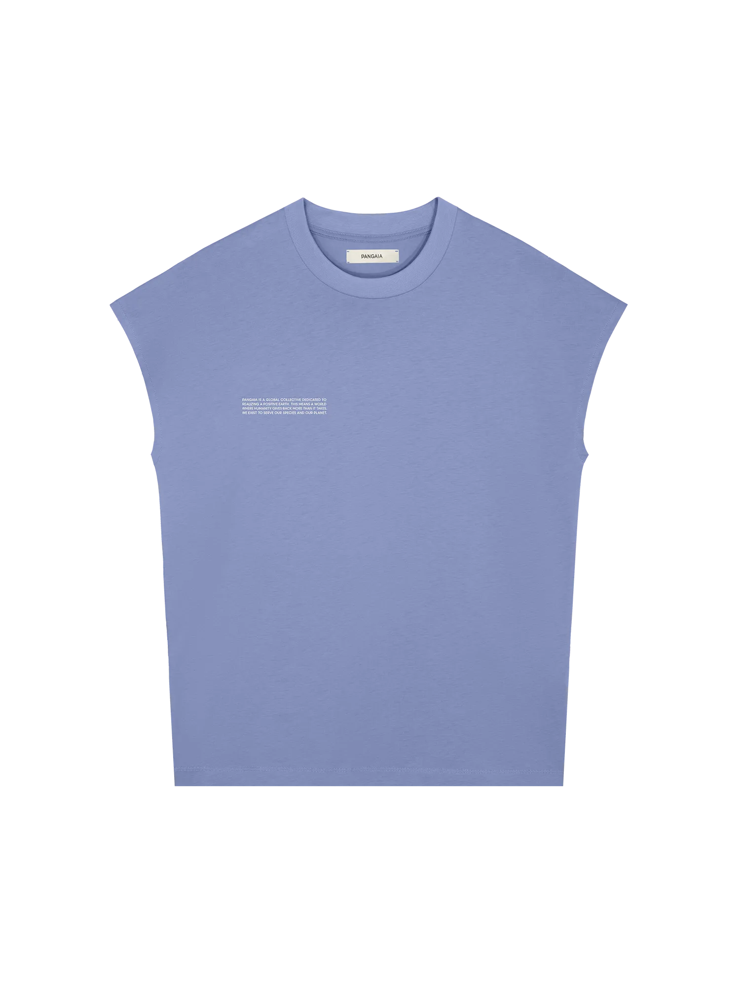 Womens 365 Midweight Cropped Shoulder T-shirt—aster purple