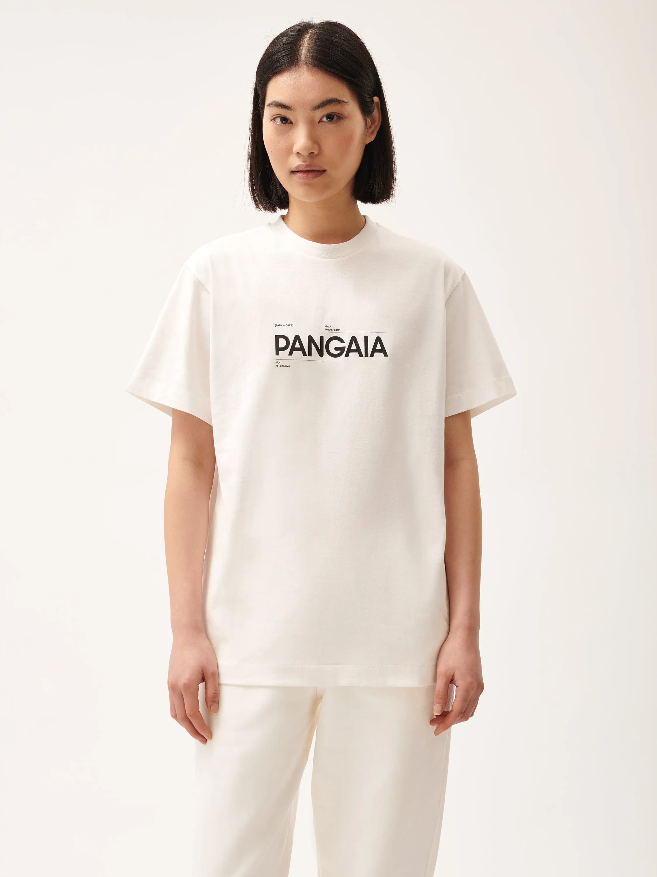 Womens 365 Midweight Definition T-shirt—off-white