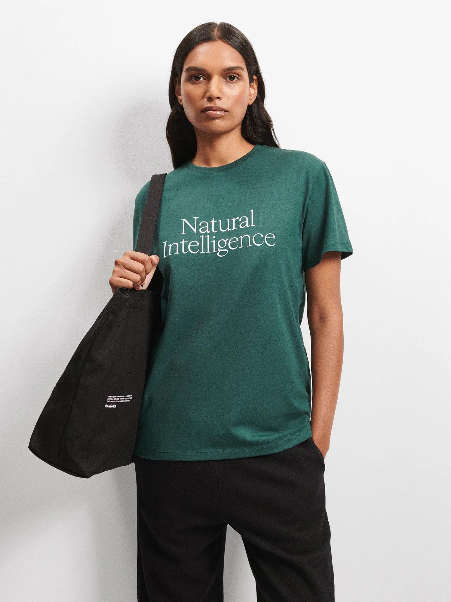 Womens 365 Natural Intelligence T-Shirt—foliage green
